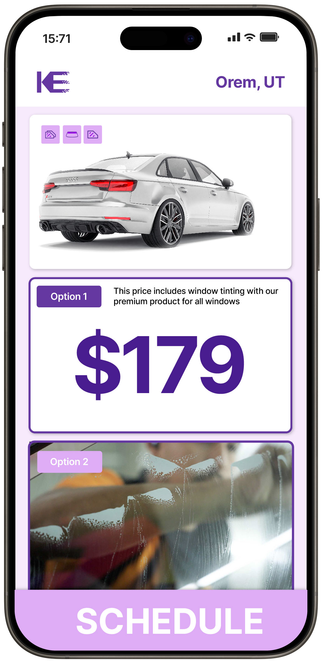View Reasonable Car Window Tinting Rates in Orem, Utah