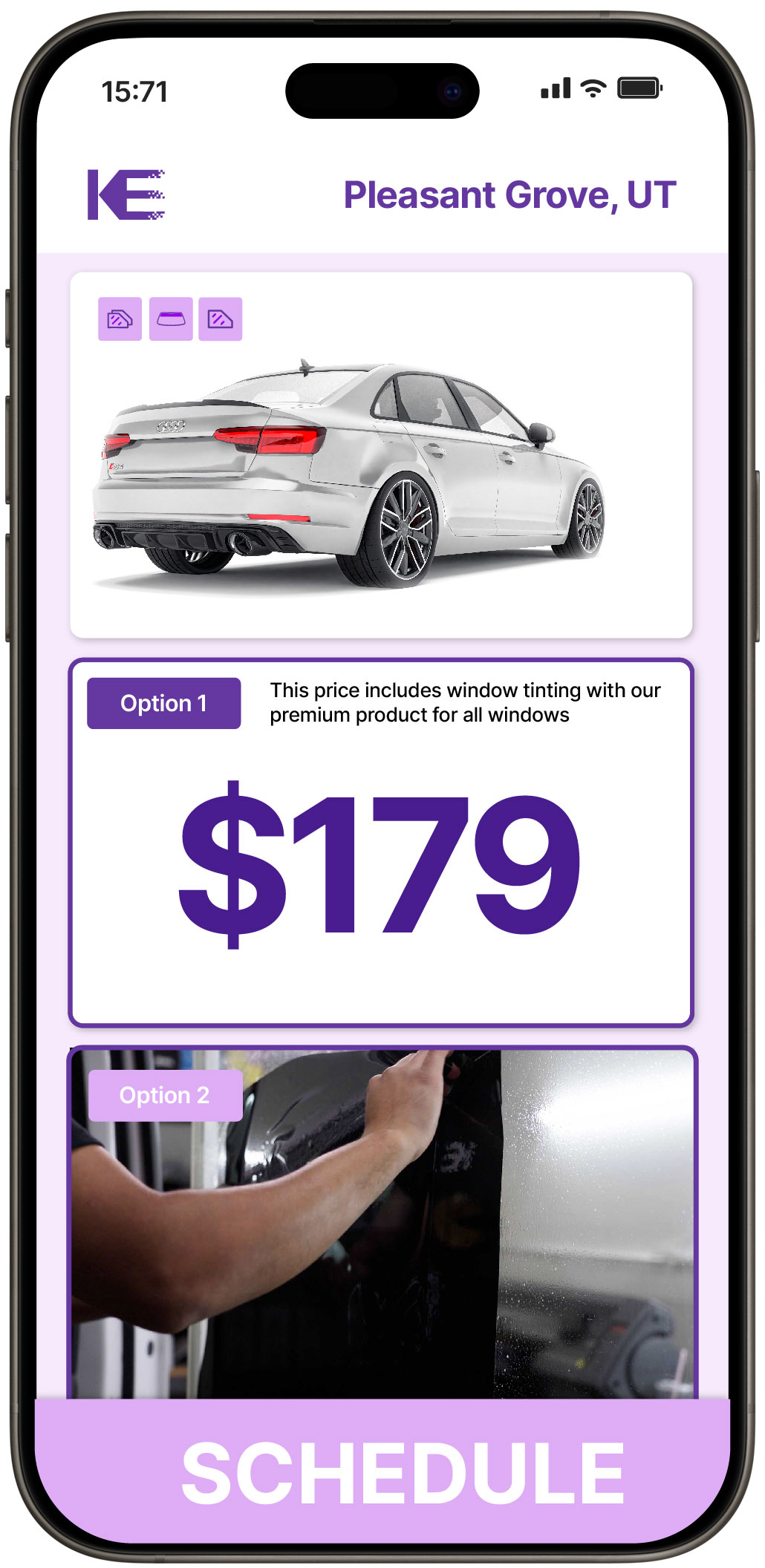 View Reasonable Car Window Tinting Prices in Pleasant Grove, Utah