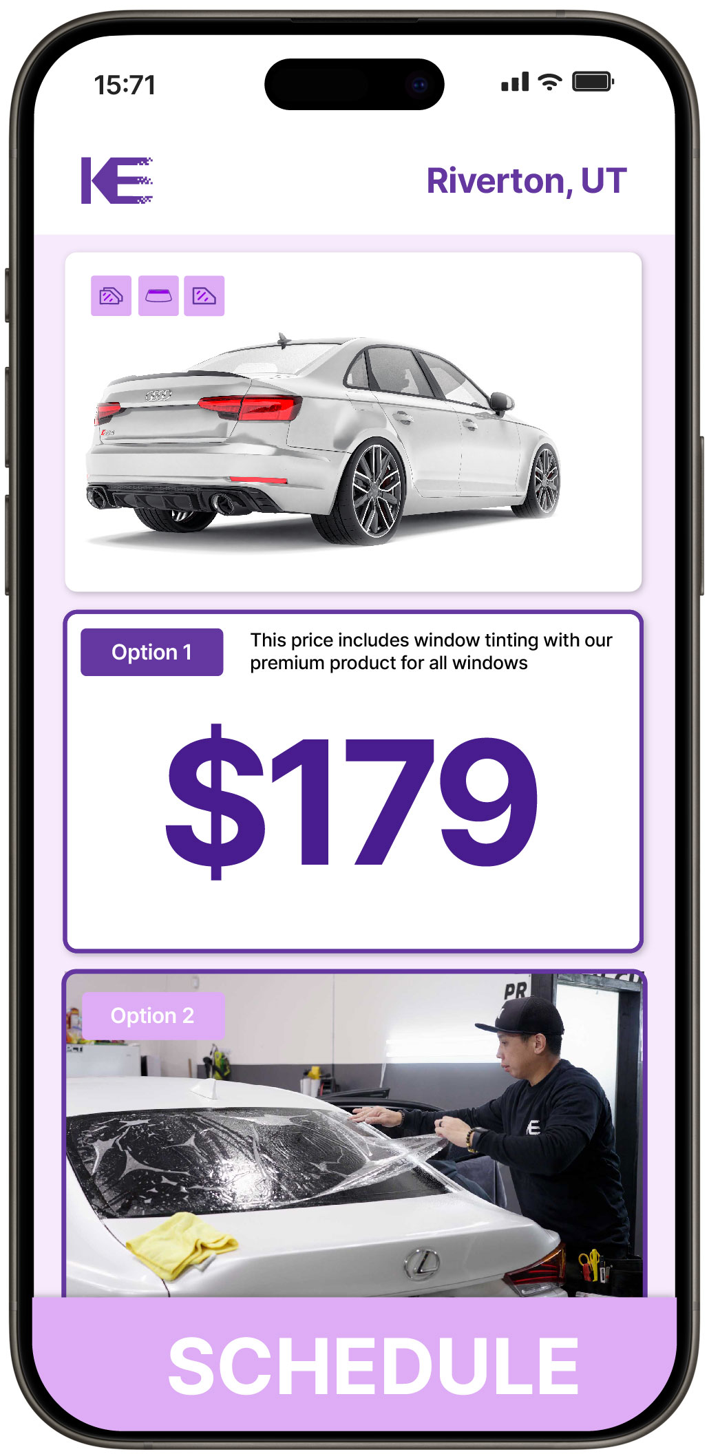 View Affordable Car Window Tinting Costs in Riverton, Utah