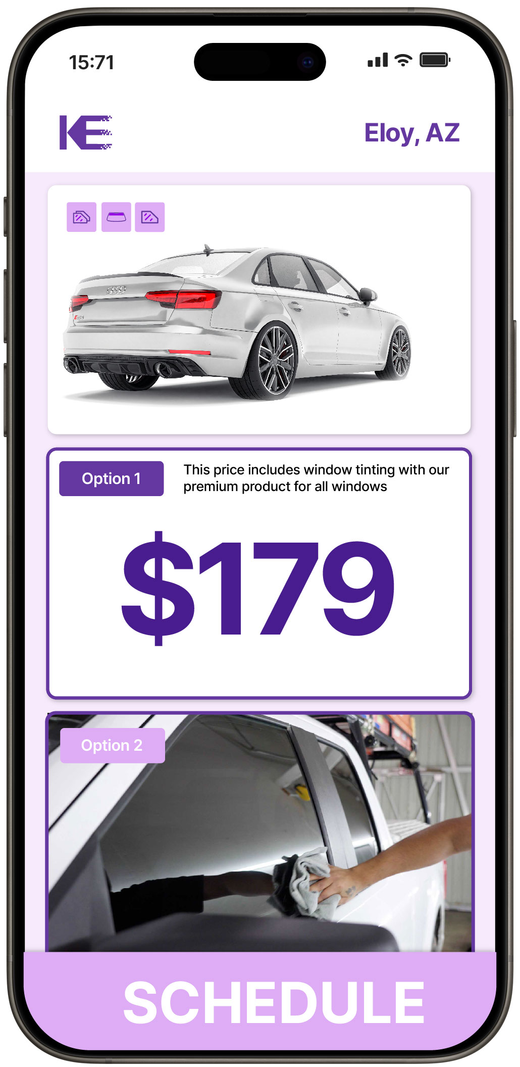 View Affordable Car Window Tinting Rates in Eloy, Arizona