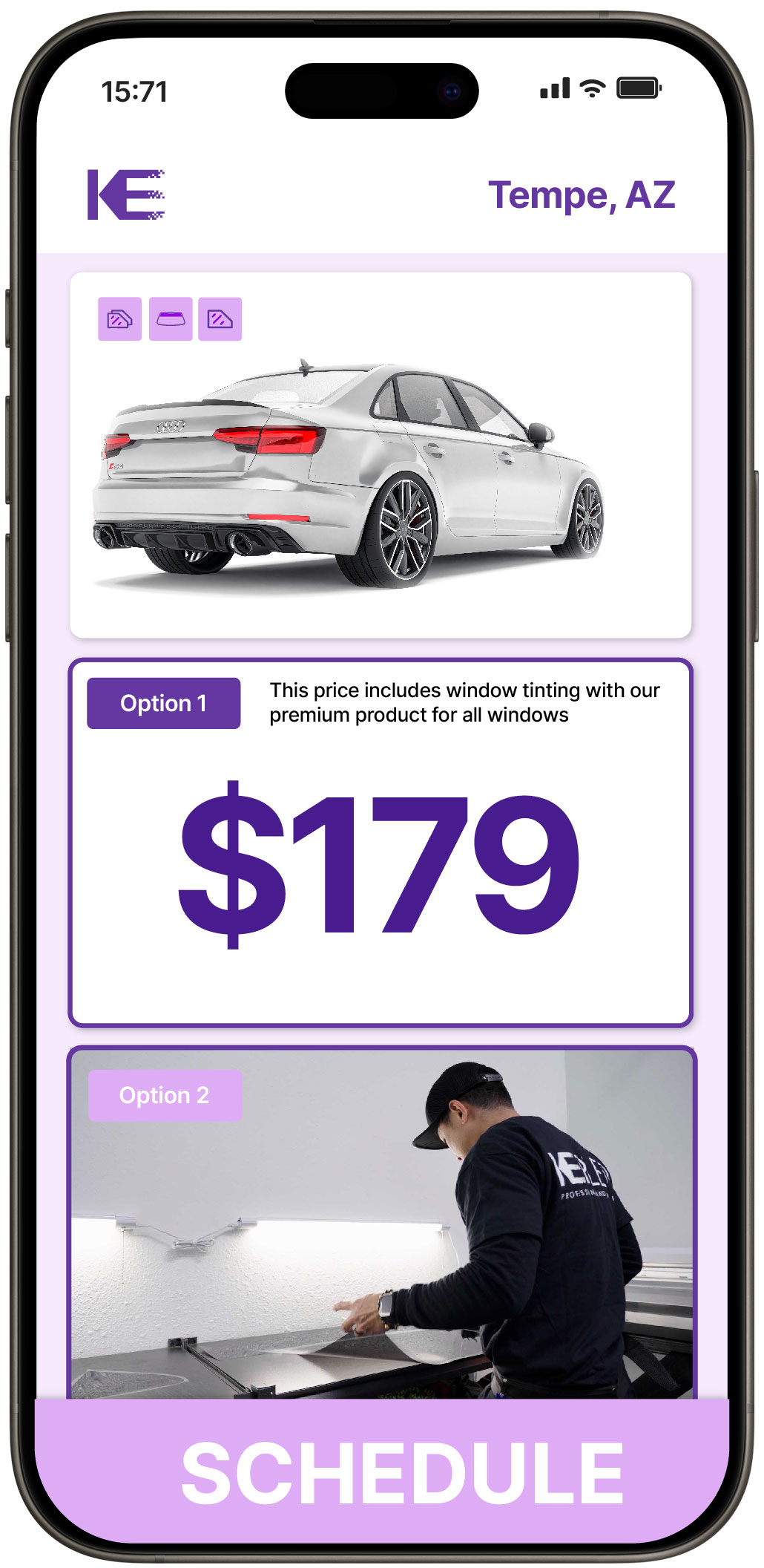 View Affordable Car Window Tinting Rates in Tempe, Arizona