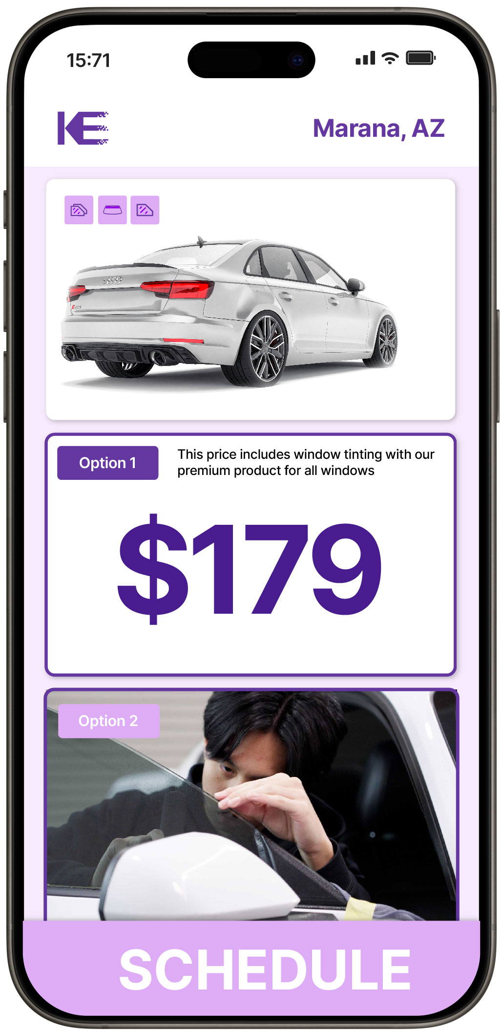 View Reasonable Car Window Tinting Rates in Marana, Arizona