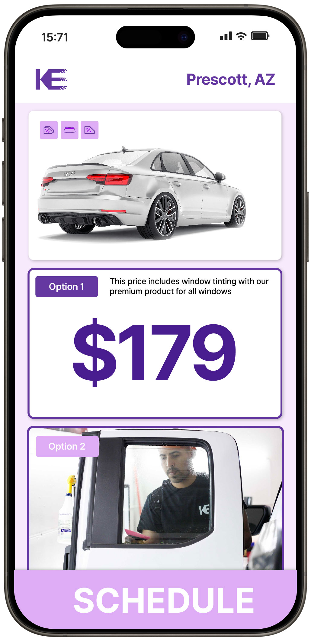 View Affordable Car Window Tinting Prices in Prescott, Arizona