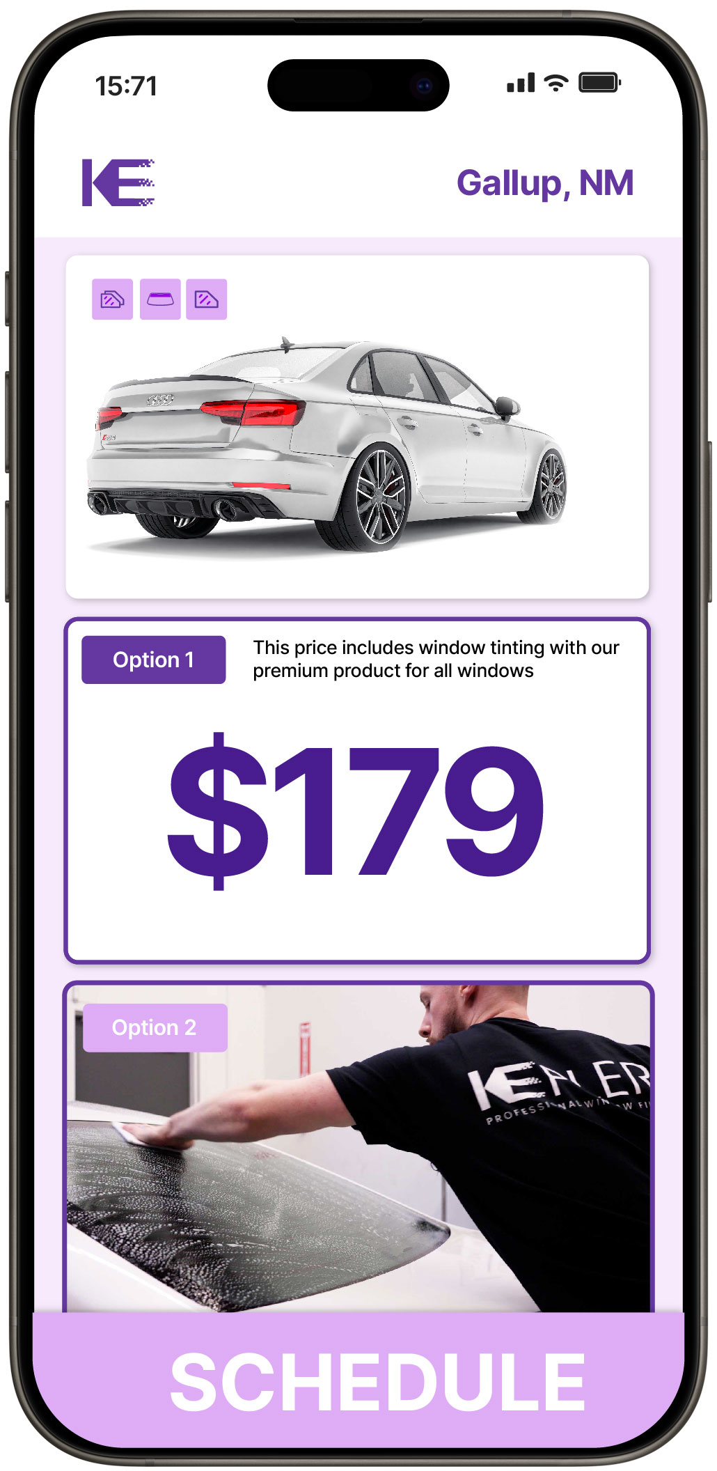 View Affordable Car Window Tinting Rates in Gallup, New Mexico