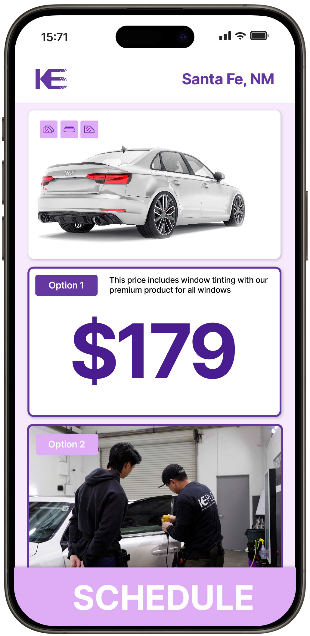 View Affordable Car Window Tinting Prices in Santa Fe, New Mexico