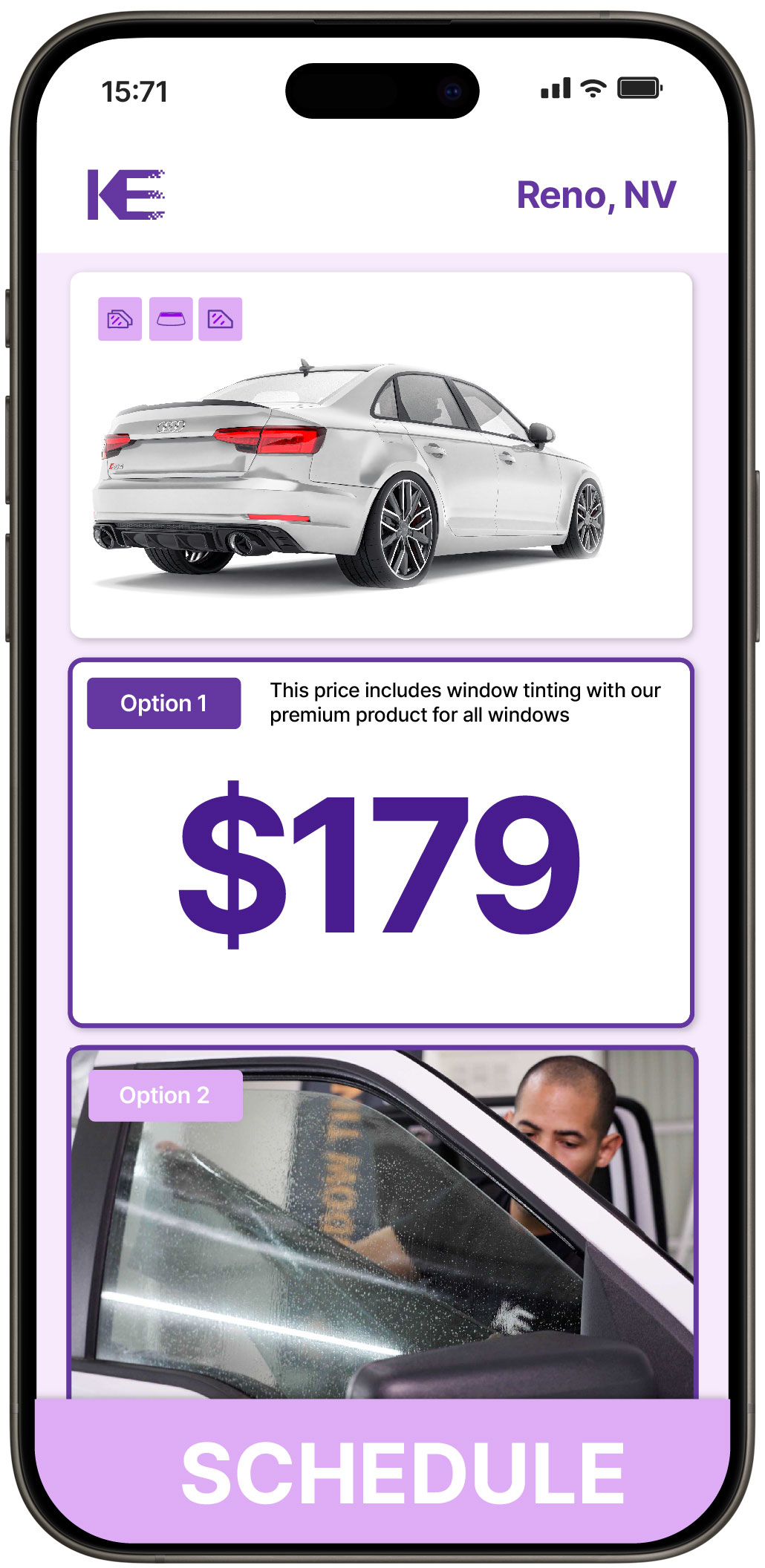 View Affordable Car Window Tinting Rates in Reno, Nevada