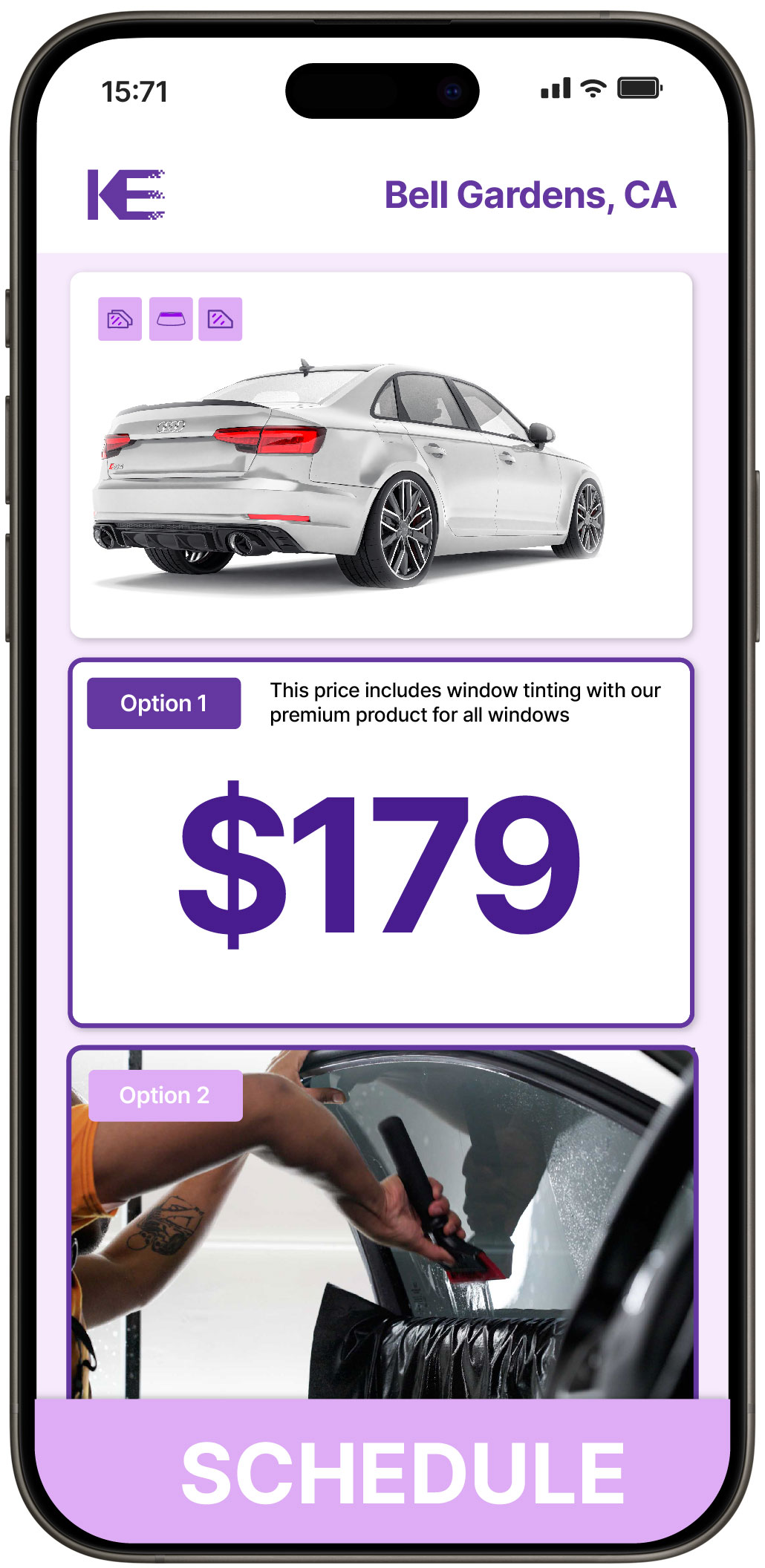 View Affordable Car Window Tinting Costs in Bell Gardens, California