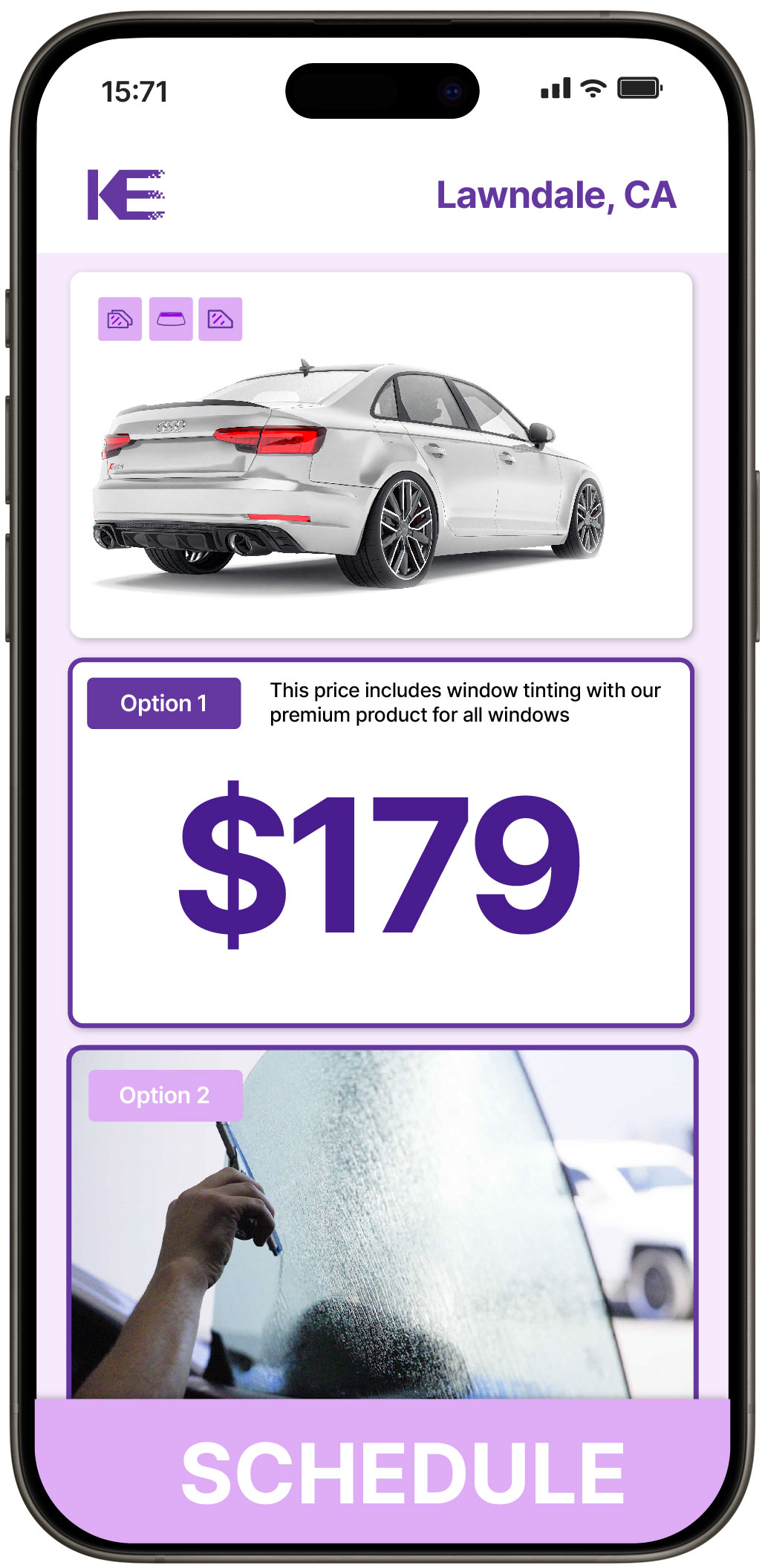 View Affordable Car Window Tinting Prices in Lawndale, California