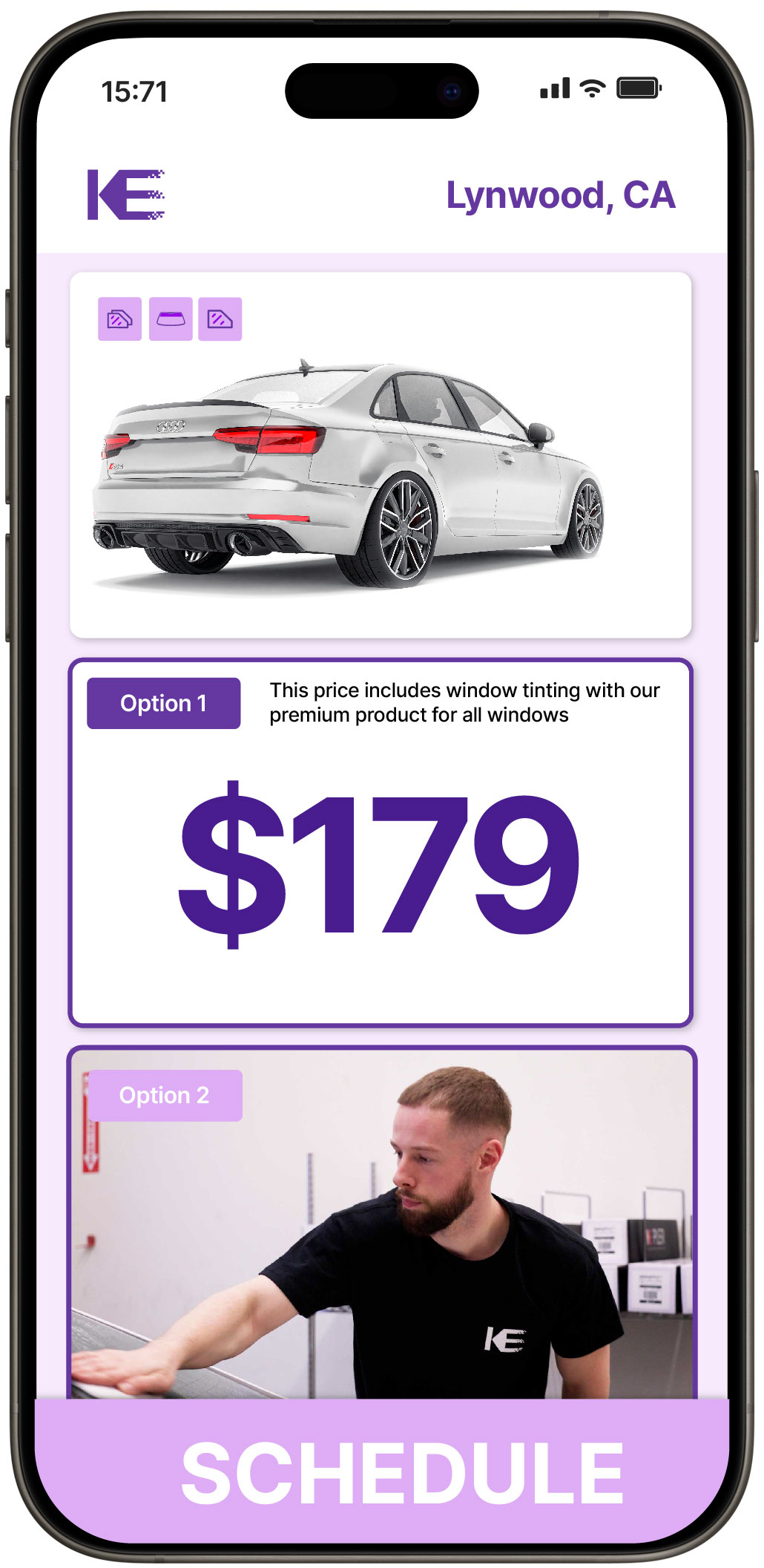View Affordable Car Window Tinting Costs in Lynwood, California