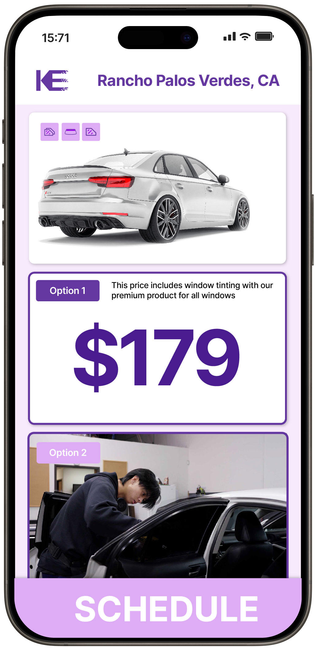 View Reasonable Car Window Tinting Rates in Rancho Palos Verdes, California