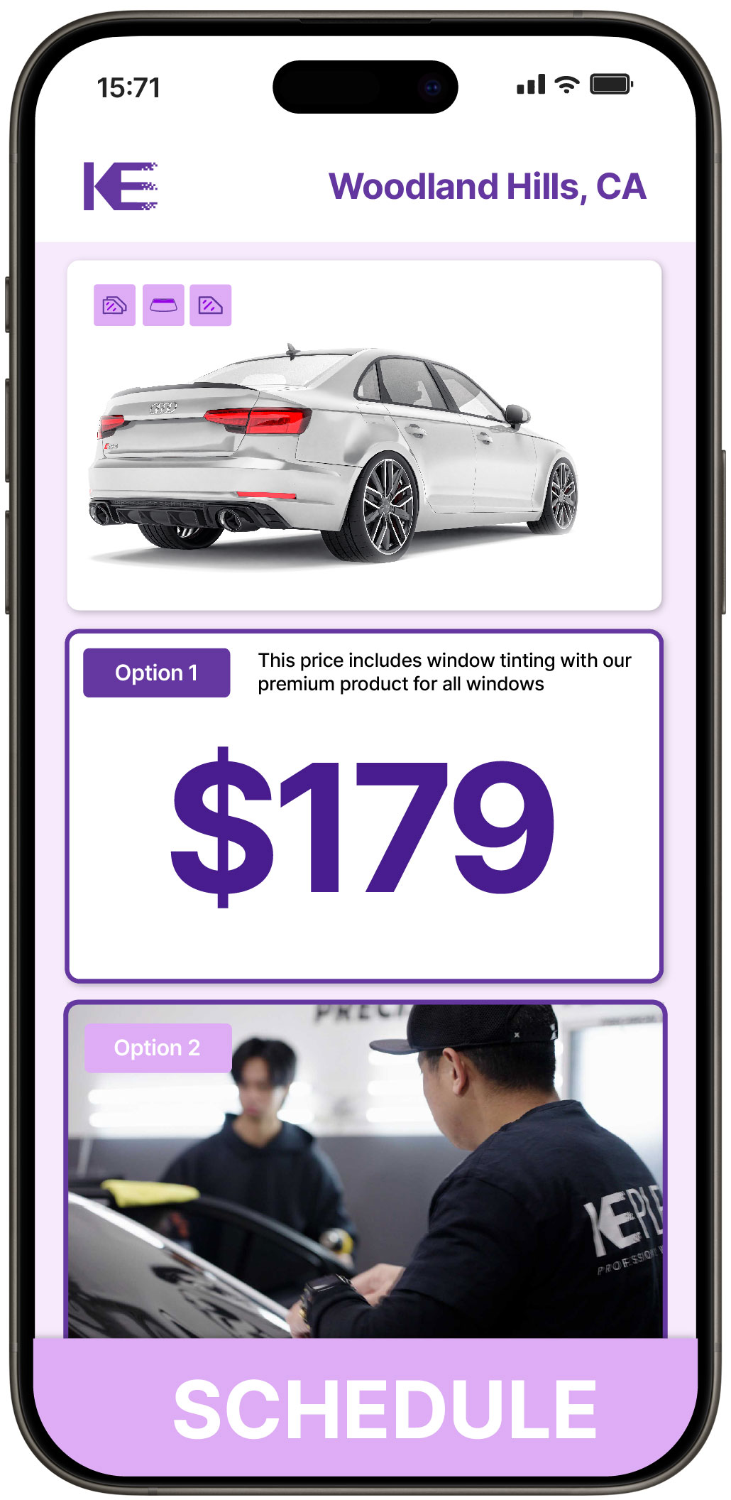 View Reasonable Car Window Tinting Costs in Woodland Hills, California