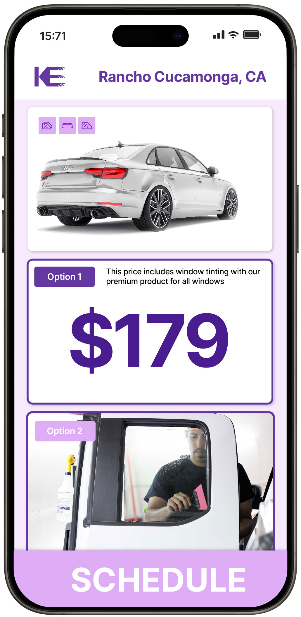 View Reasonable Car Window Tinting Prices in Rancho Cucamonga, California
