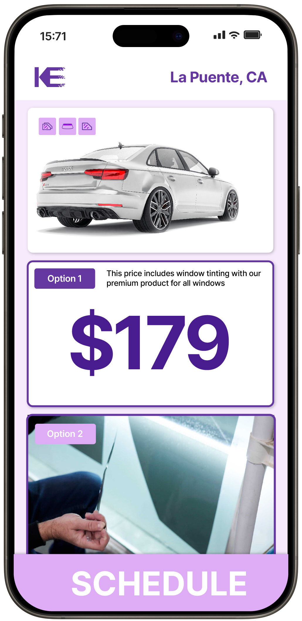 View Affordable Car Window Tinting Costs in La Puente, California