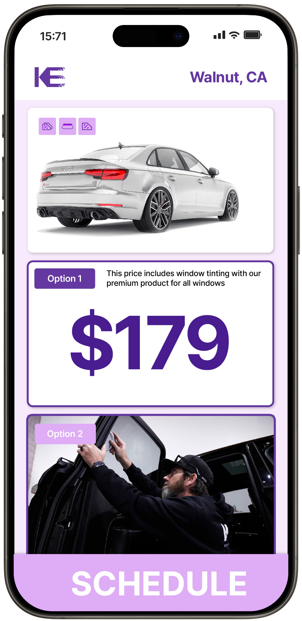 View Competitive Car Window Tinting Costs in Walnut, California