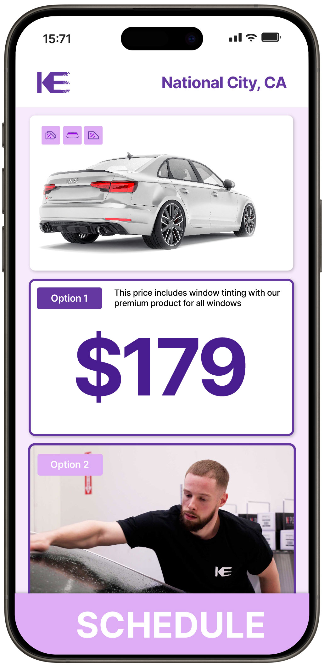 View Affordable Car Window Tinting Costs in National City, California