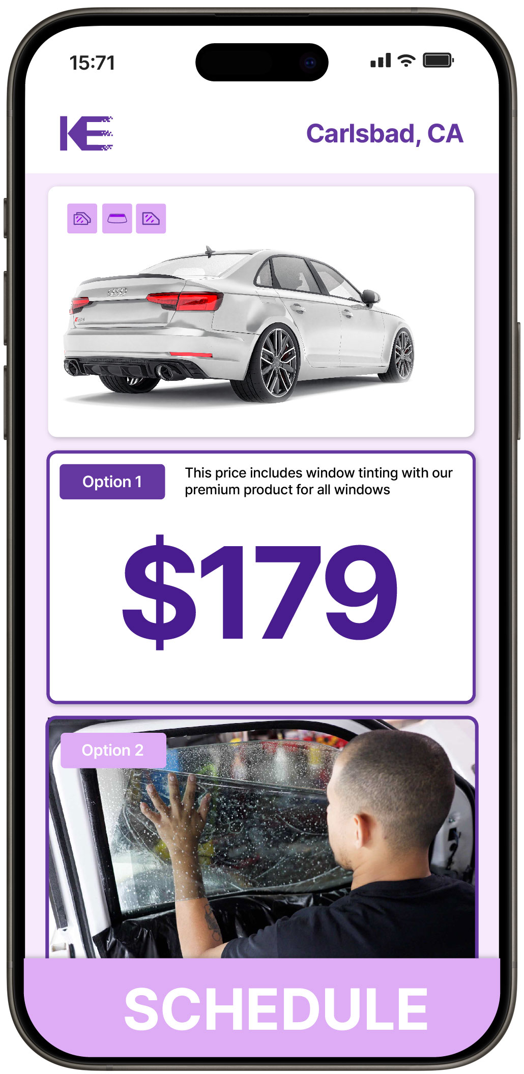 View Affordable Car Window Tinting Rates in Carlsbad, California