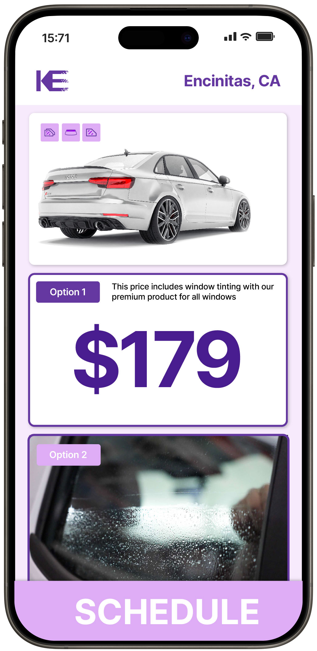 View Affordable Car Window Tinting Costs in Encinitas, California