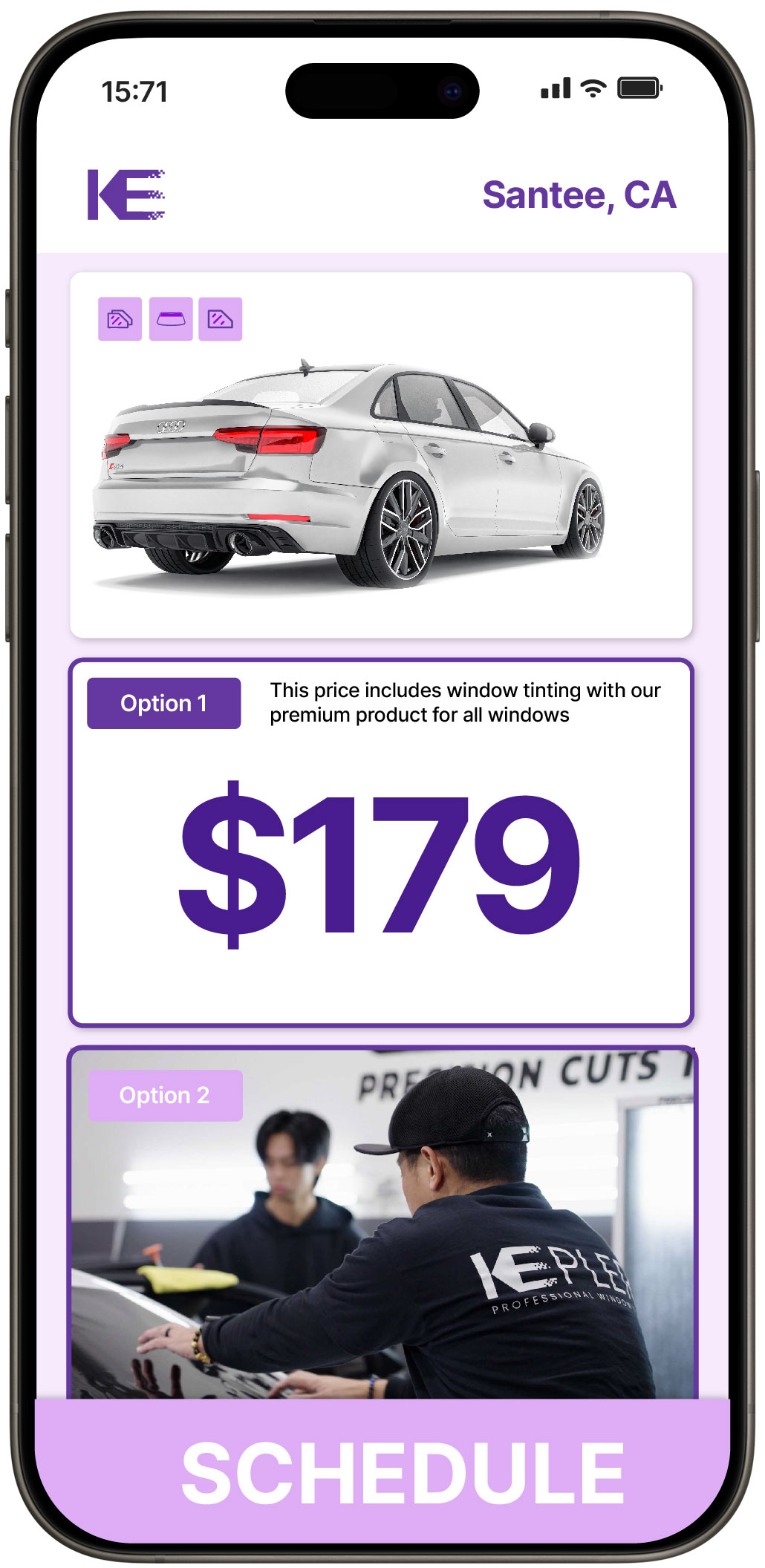View Reasonable Car Window Tinting Costs in Santee, California