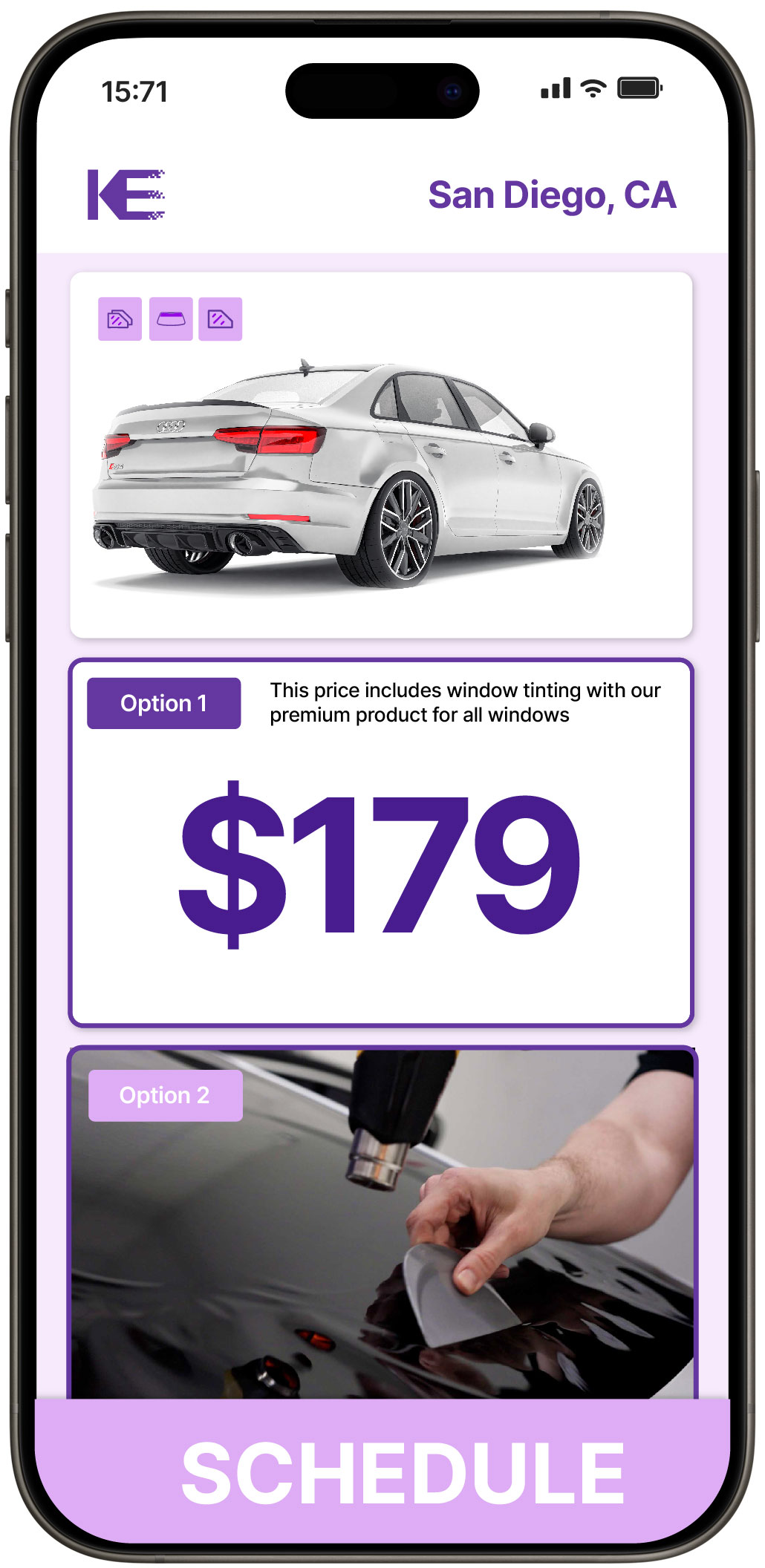 View Reasonable Car Window Tinting Costs in San Diego, California