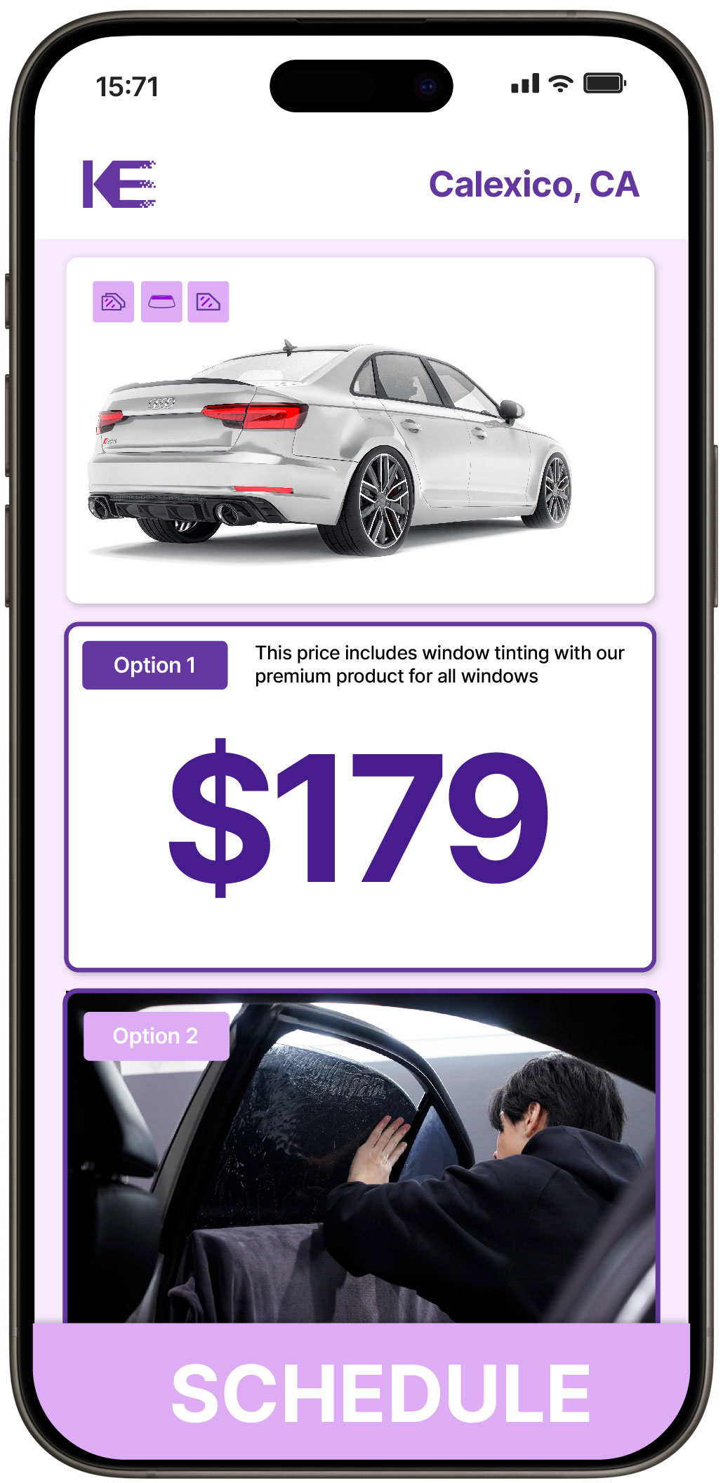 View Affordable Car Window Tinting Rates in Calexico, California
