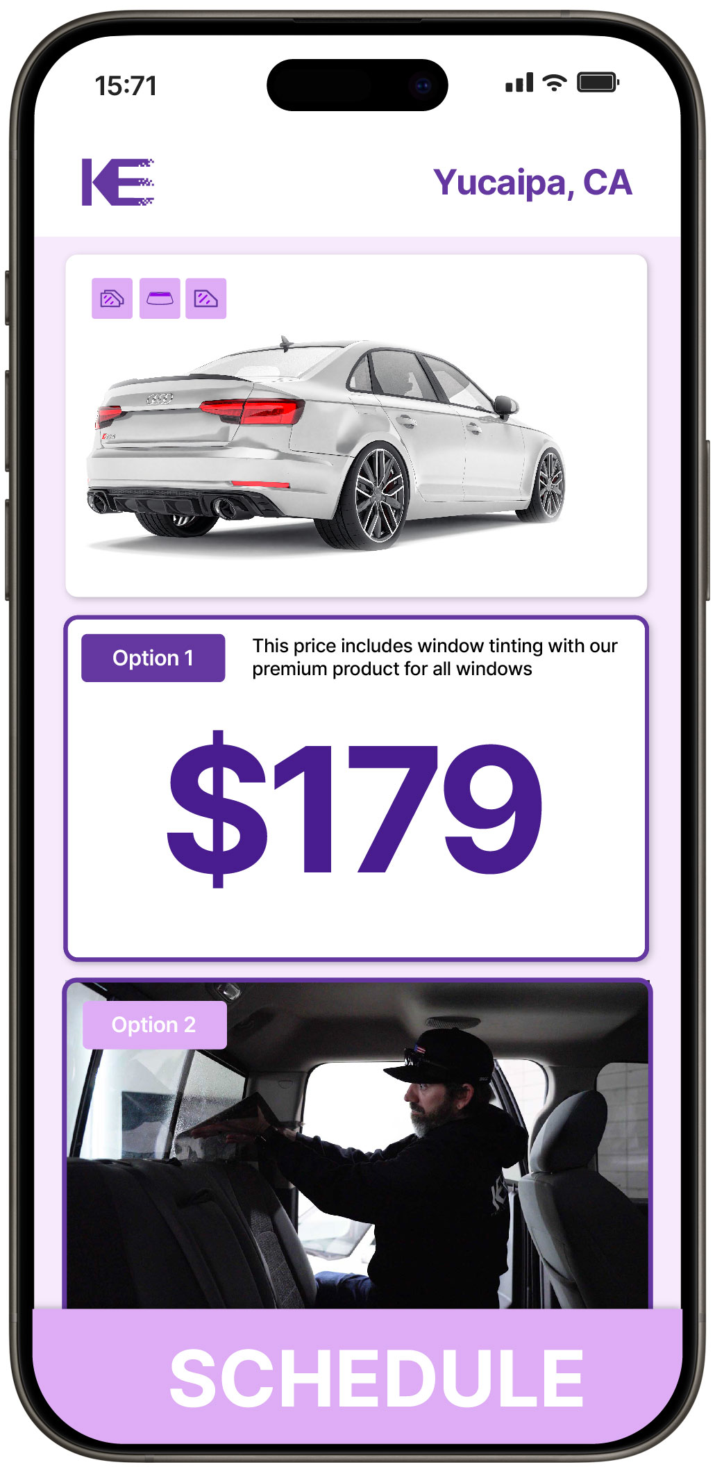 View Affordable Car Window Tinting Prices in Yucaipa, California