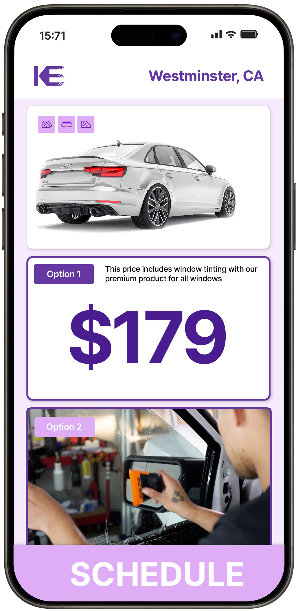 View Reasonable Car Window Tinting Prices in Westminster, California