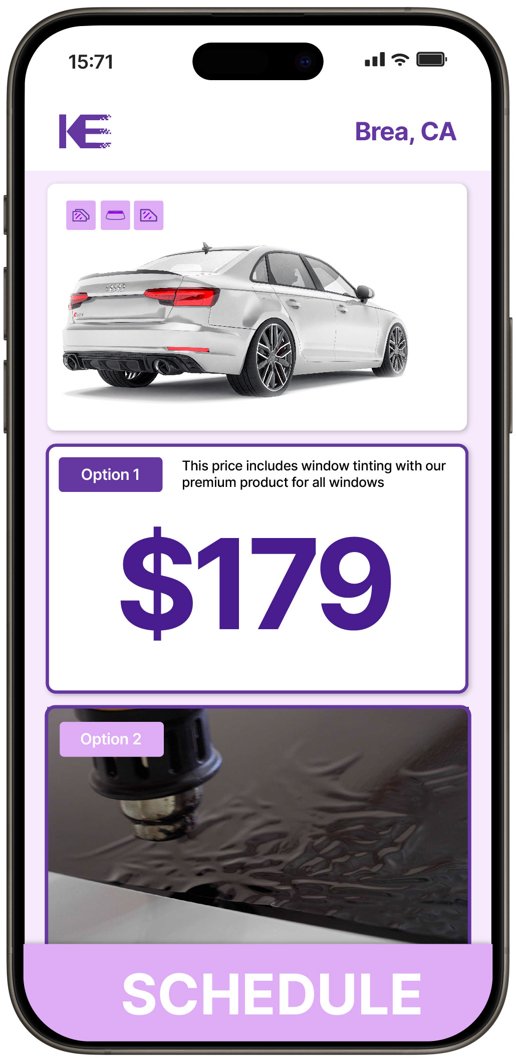 View Reasonable Car Window Tinting Rates in Brea, California
