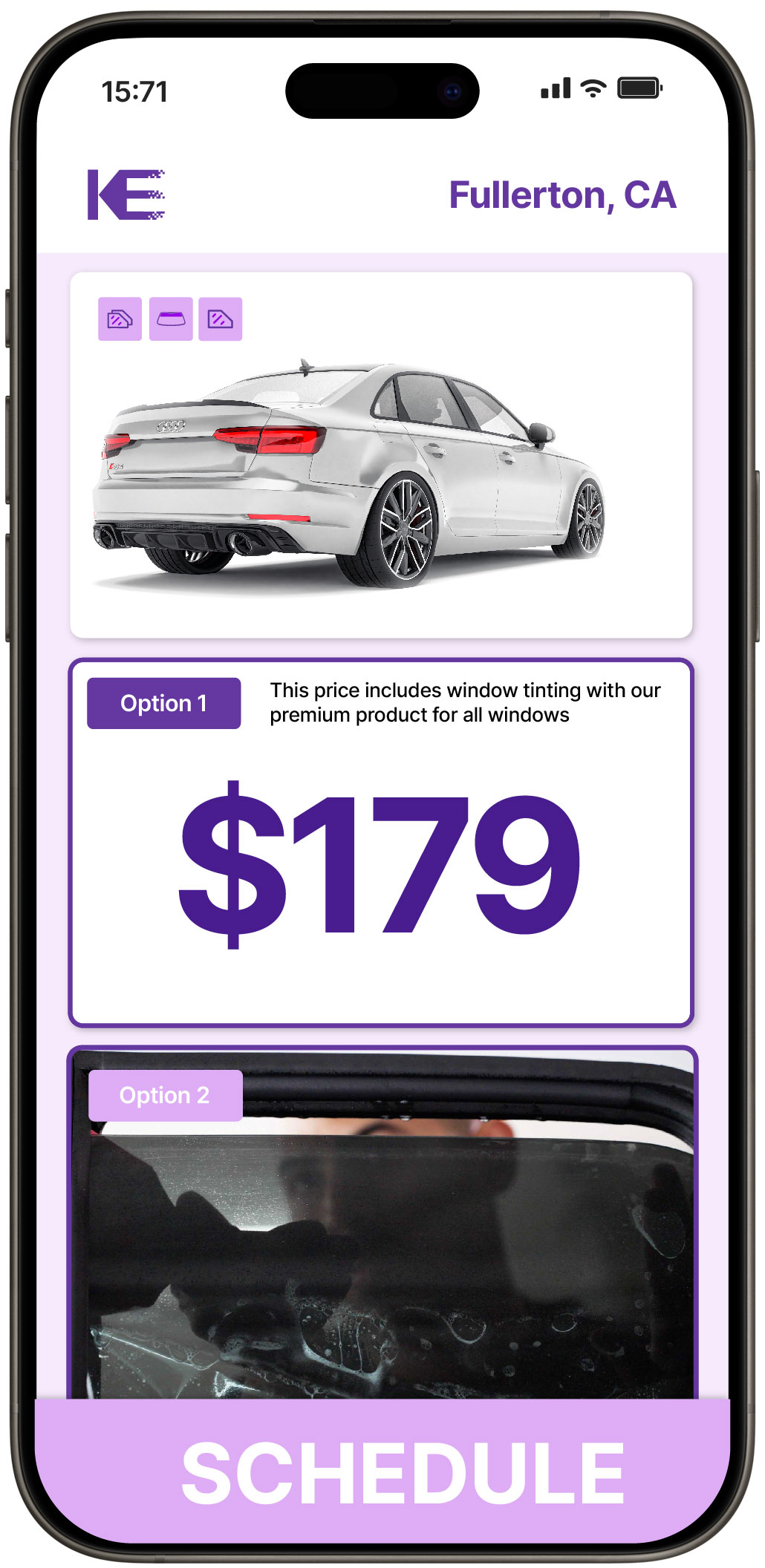 View Affordable Car Window Tinting Costs in Fullerton, California