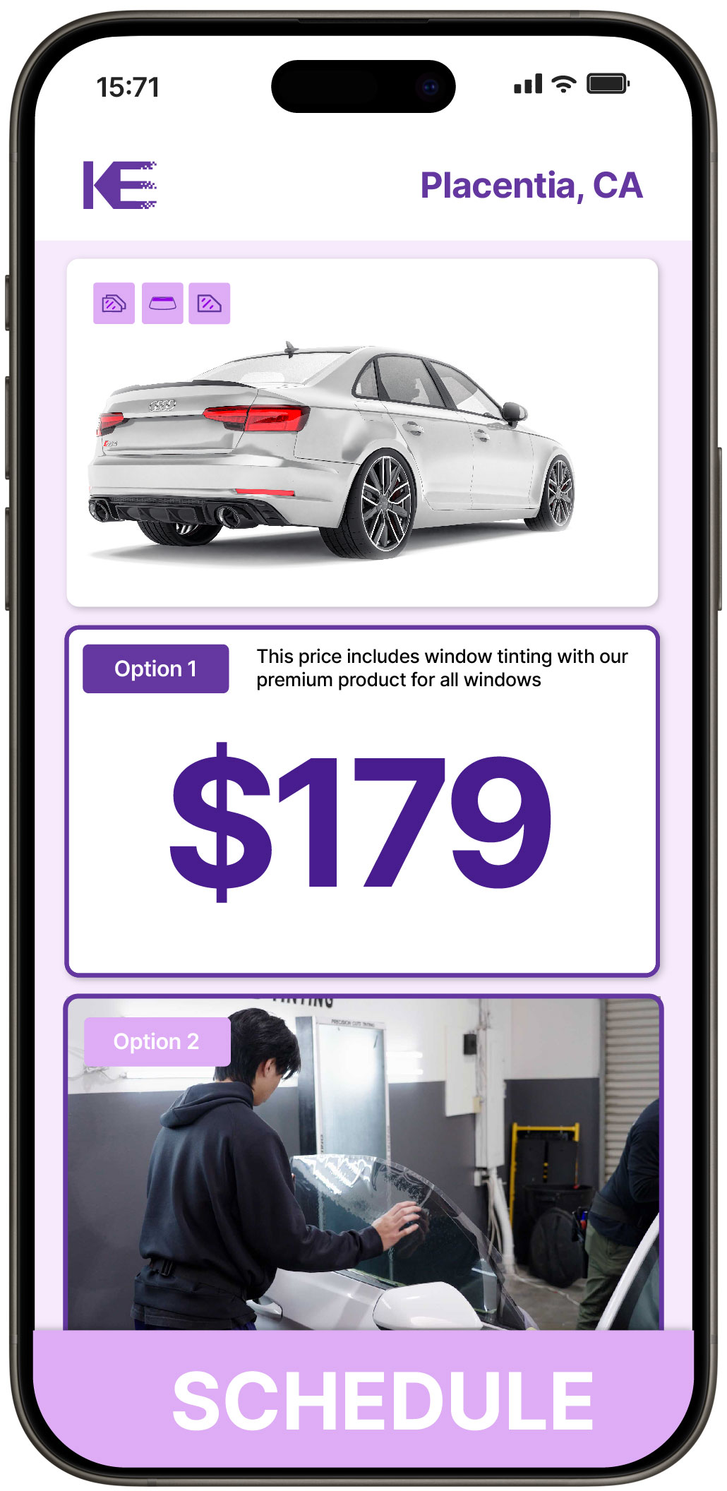 View Reasonable Car Window Tinting Costs in Placentia, California