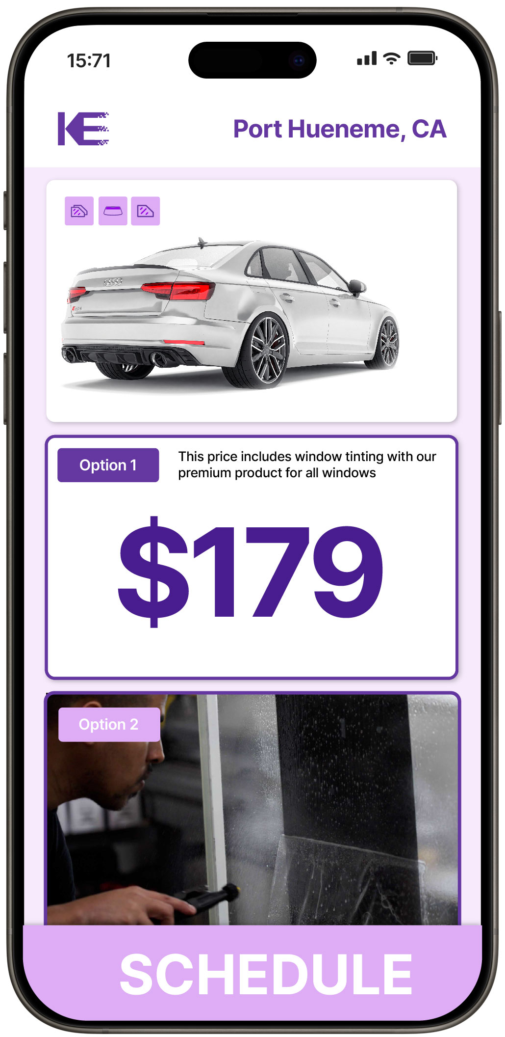 View Reasonable Car Window Tinting Rates in Port Hueneme, California
