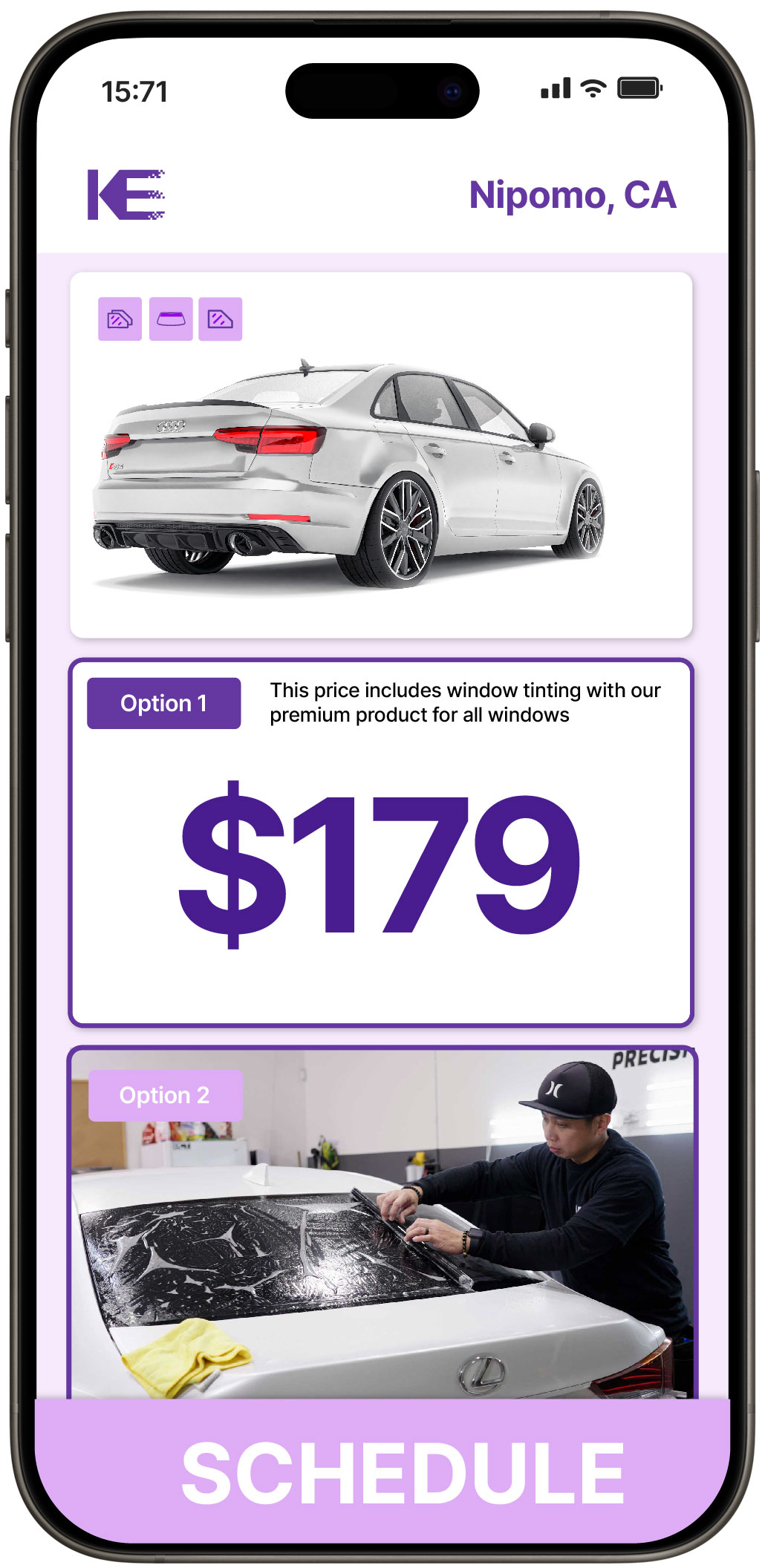 View Affordable Car Window Tinting Costs in Nipomo, California