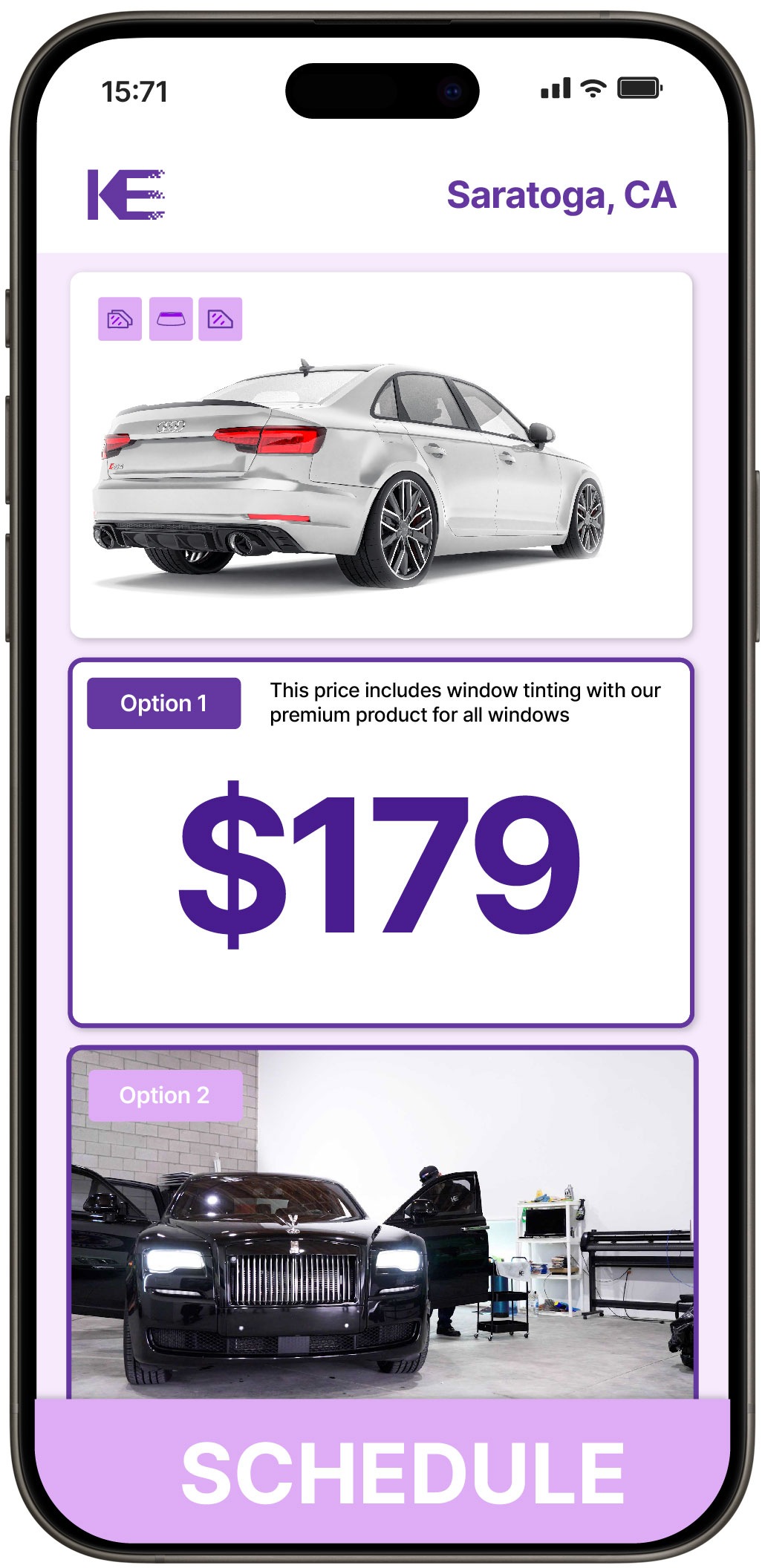 View Reasonable Car Window Tinting Costs in Saratoga, California