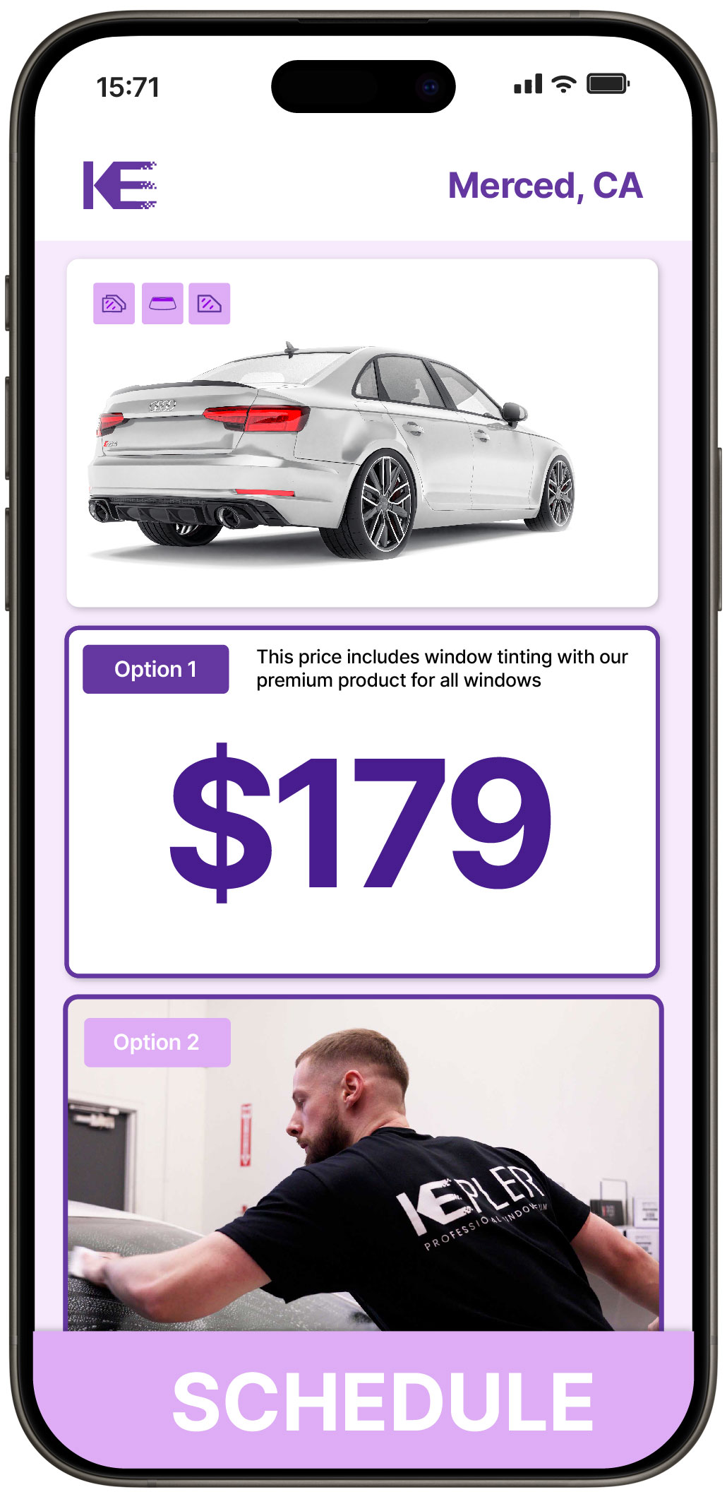 View Reasonable Car Window Tinting Prices in Merced, California