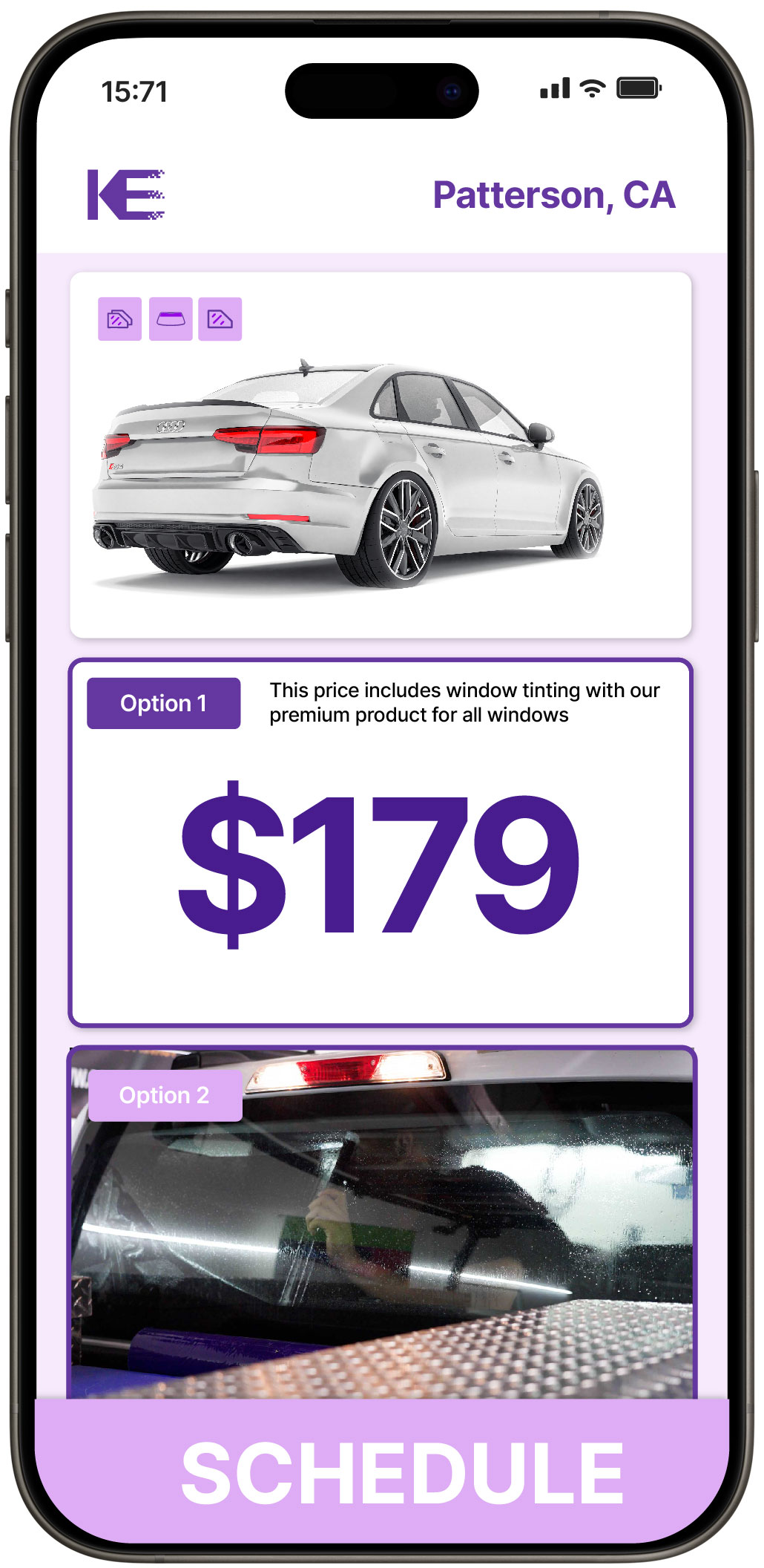 View Competitive Car Window Tinting Costs in Patterson, California