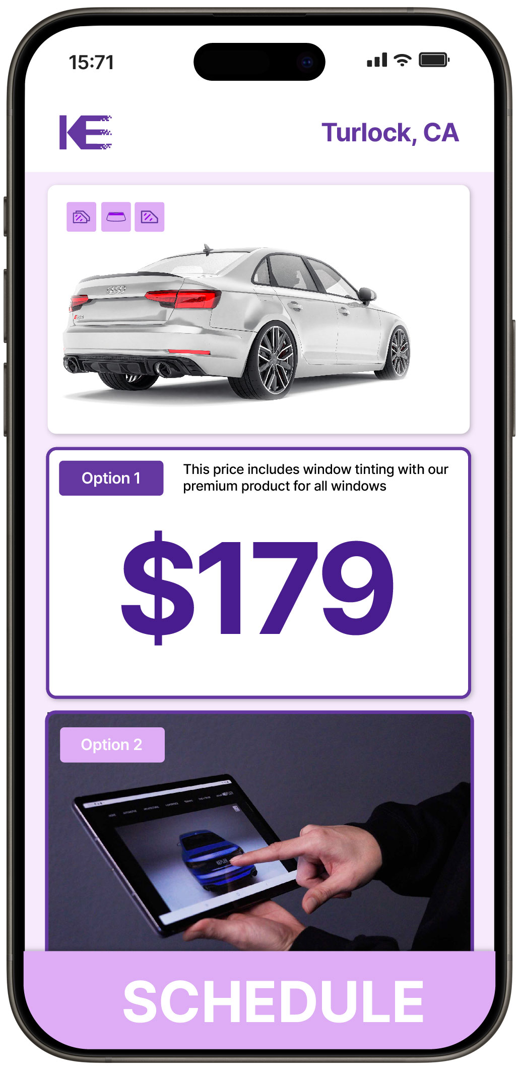 View Reasonable Car Window Tinting Rates in Turlock, California