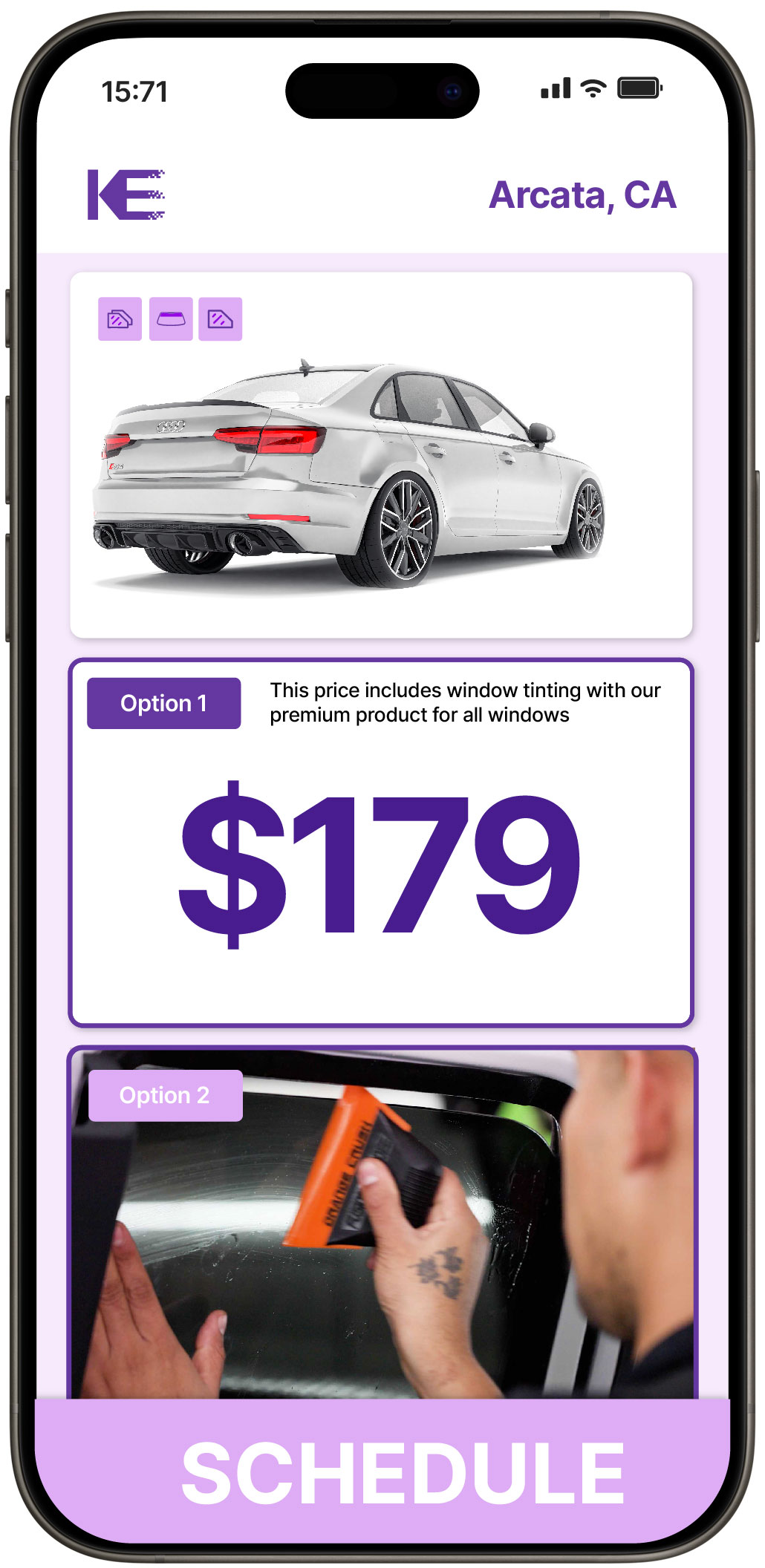 View Affordable Car Window Tinting Costs in Arcata, California