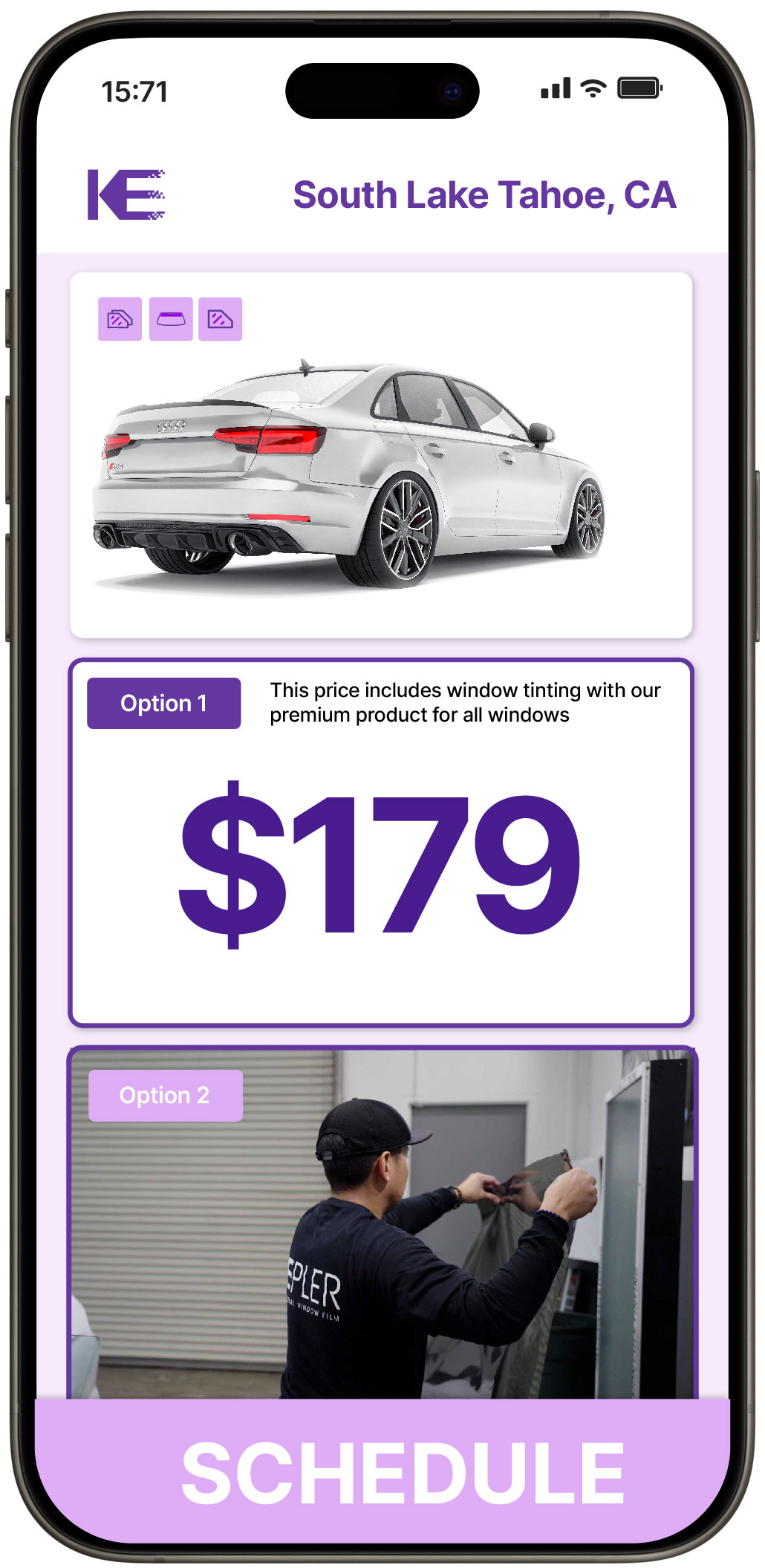 View Reasonable Car Window Tinting Costs in South Lake Tahoe, California