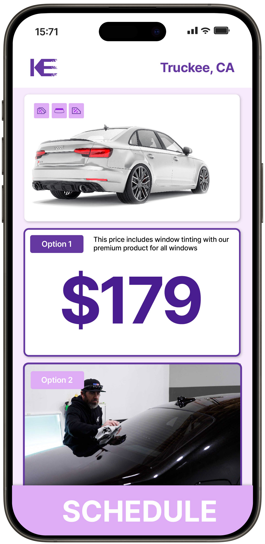 View Competitive Car Window Tinting Costs in Truckee, California