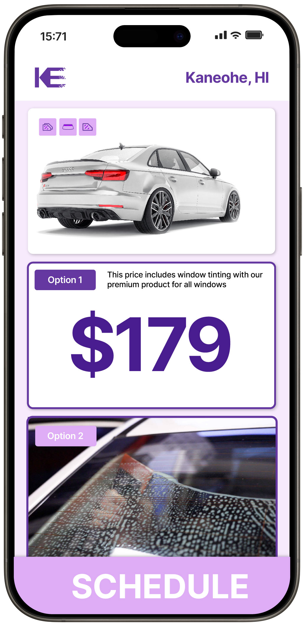 View Competitive Car Window Tinting Costs in Kāne‘ohe, Hawaii