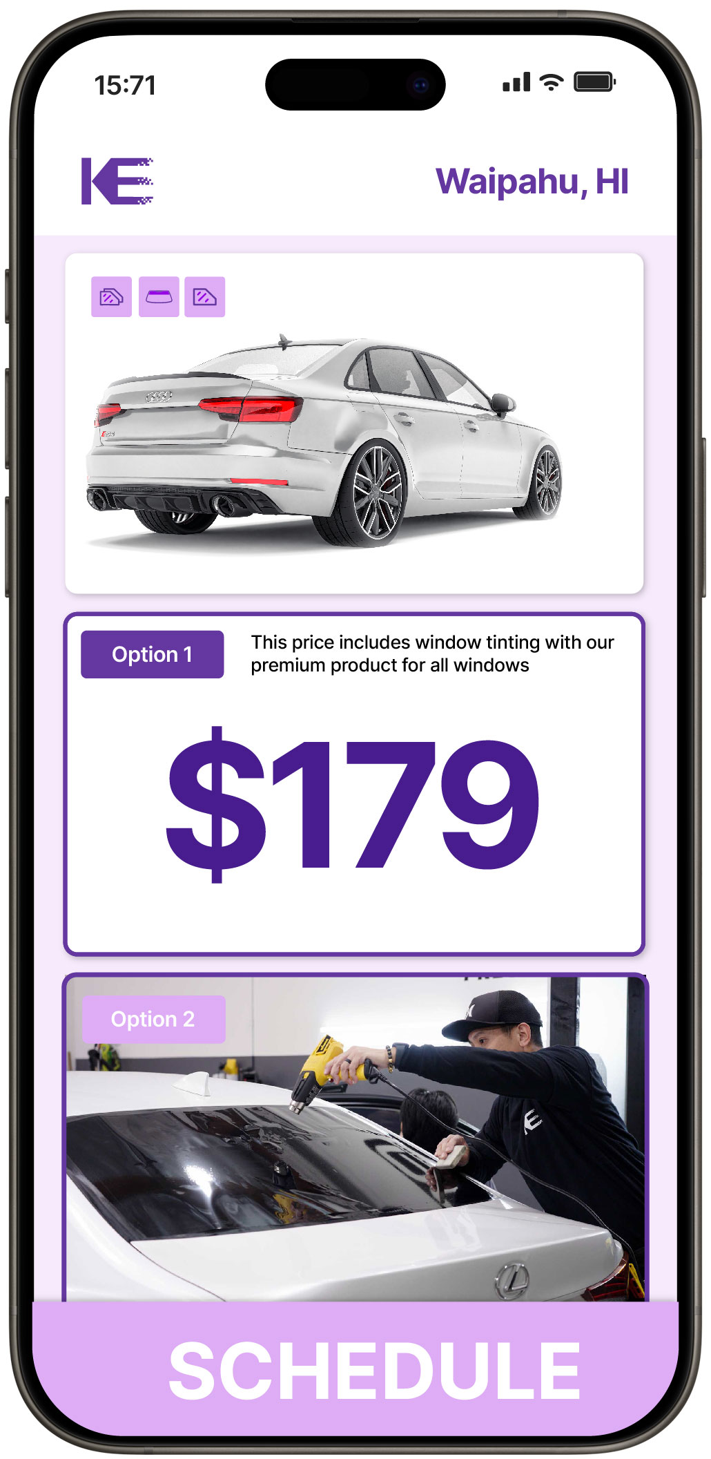 View Reasonable Car Window Tinting Costs in Waipahu, Hawaii