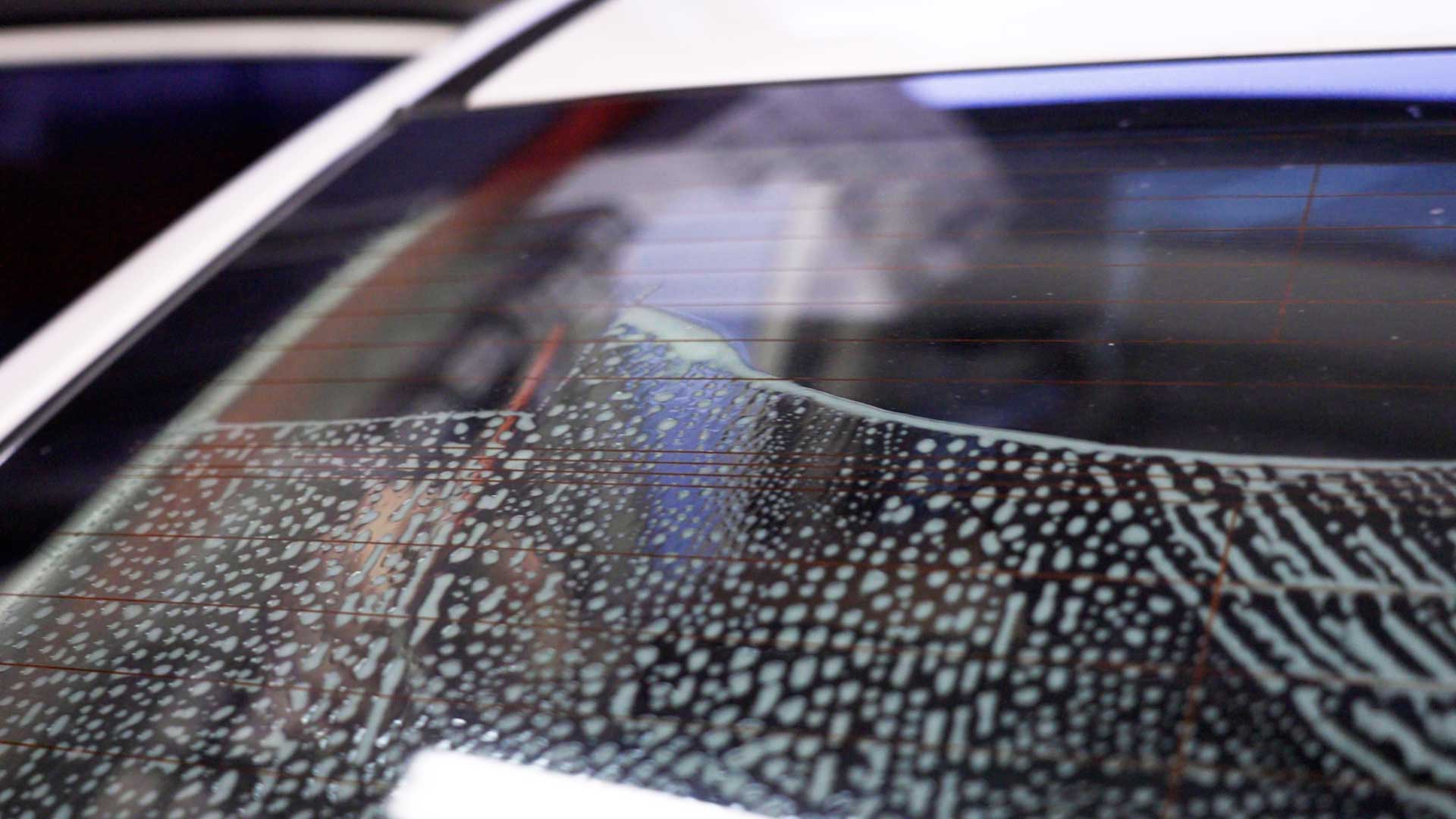 Professional Automotive Glass Tinting preparation in Gresham