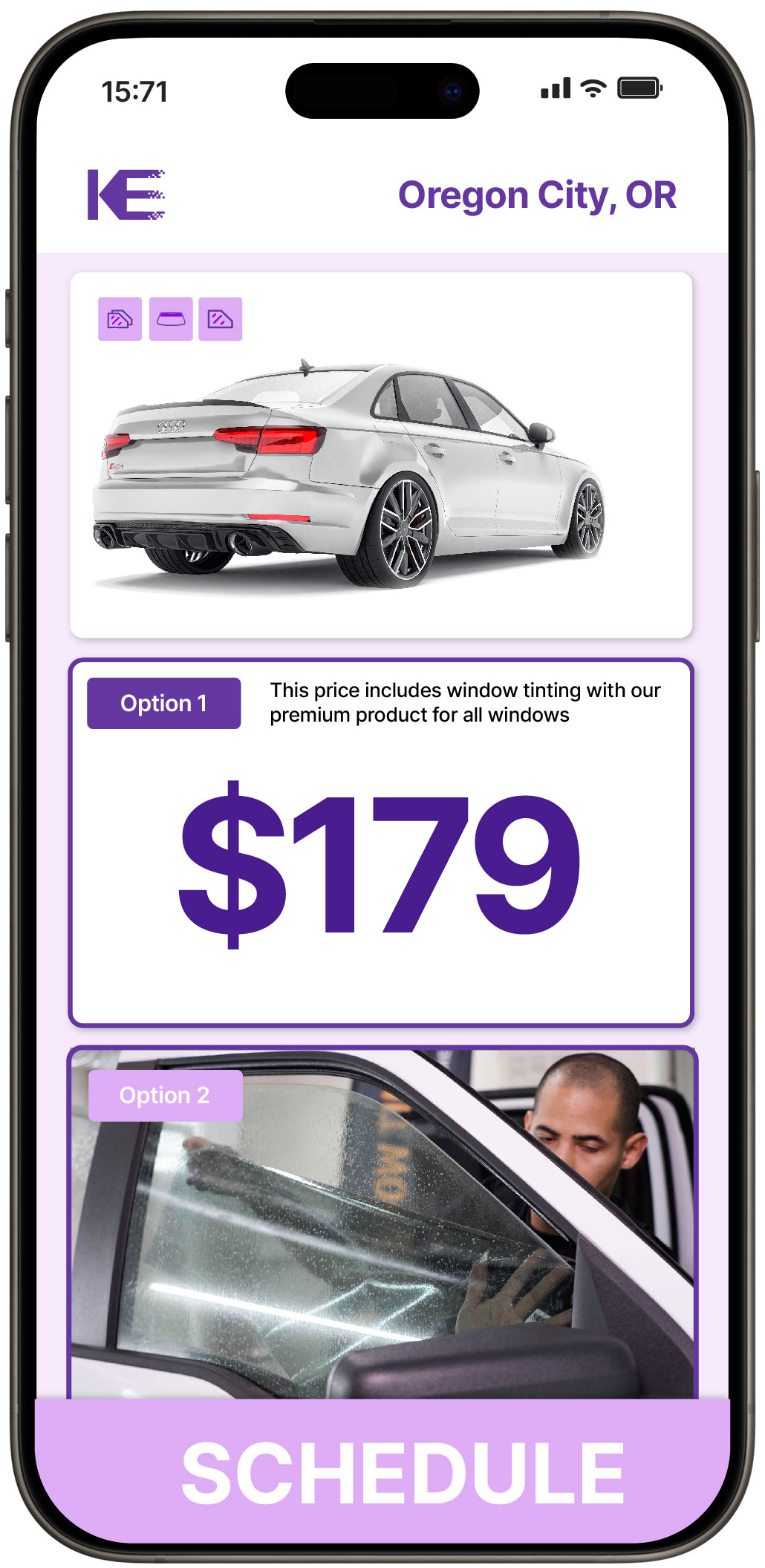 View Affordable Car Window Tinting Costs in Oregon City, Oregon