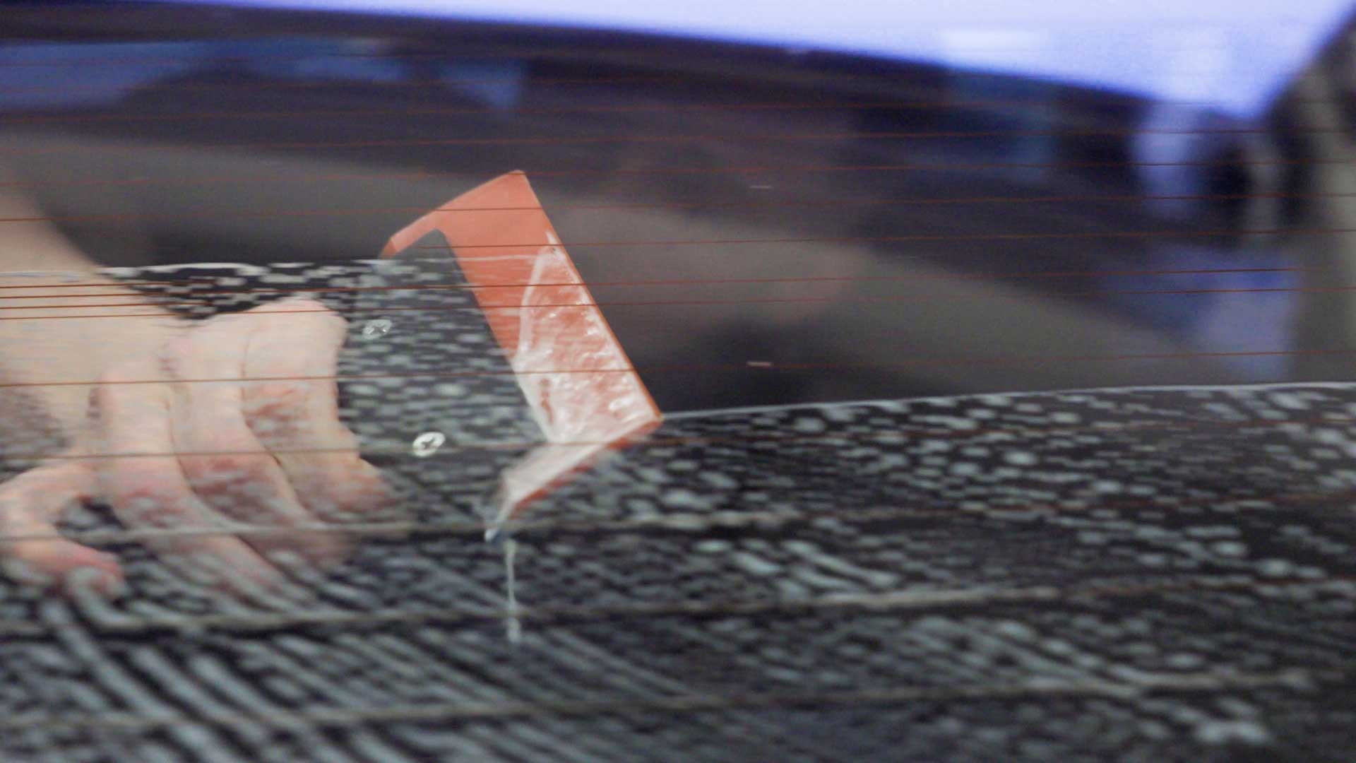 Skilled Automotive Window Tint preparation in Tualatin