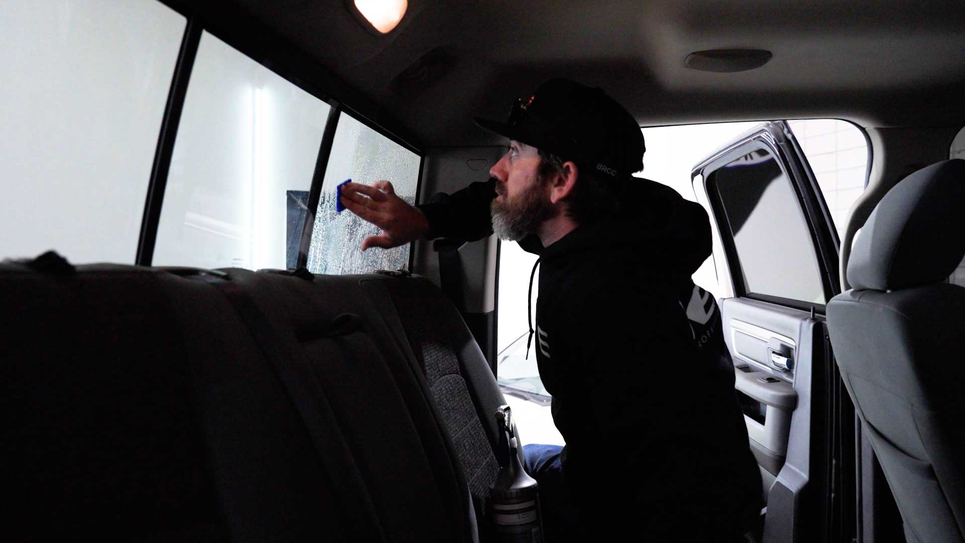 Skilled Automotive Window Tinting preparation in Medford