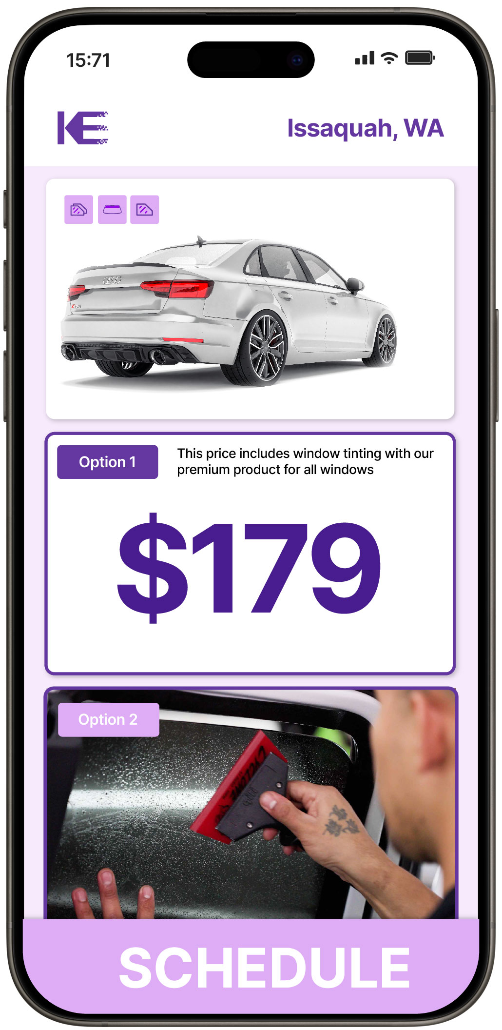 View Affordable Car Window Tinting Costs in Issaquah, Washington