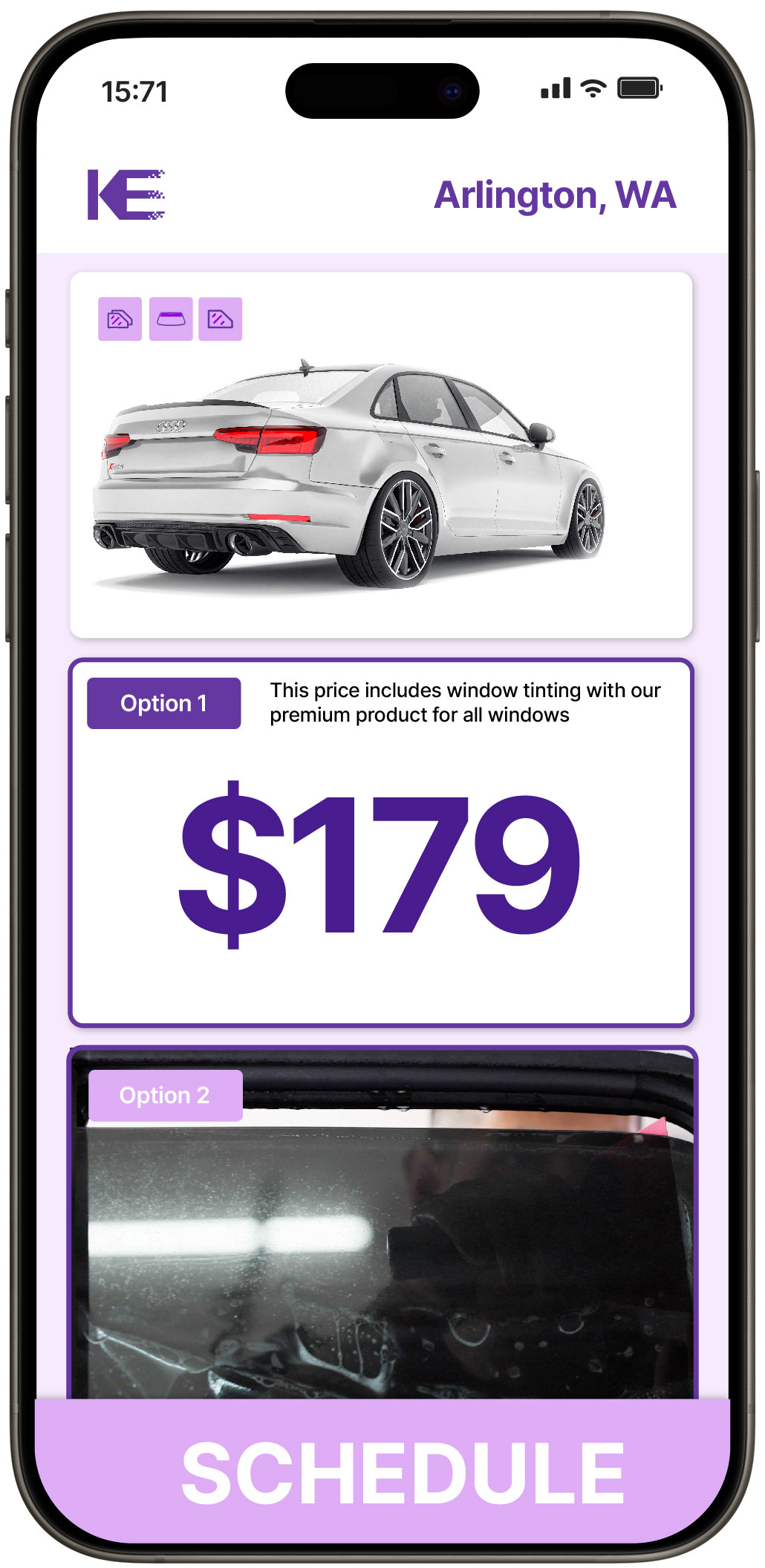 View Affordable Car Window Tinting Prices in Arlington, Washington