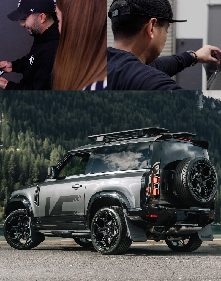 Ceramic Window Tinting Expert Cutting Film in Elverta - California