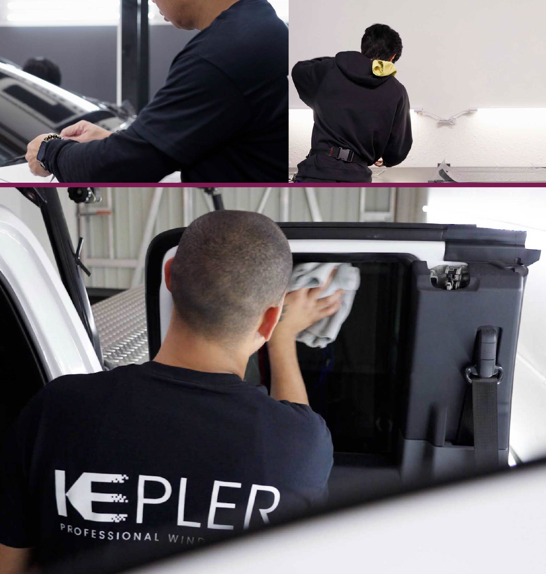 Kepler Dealer Installing Automotive Window Tint in Alaska