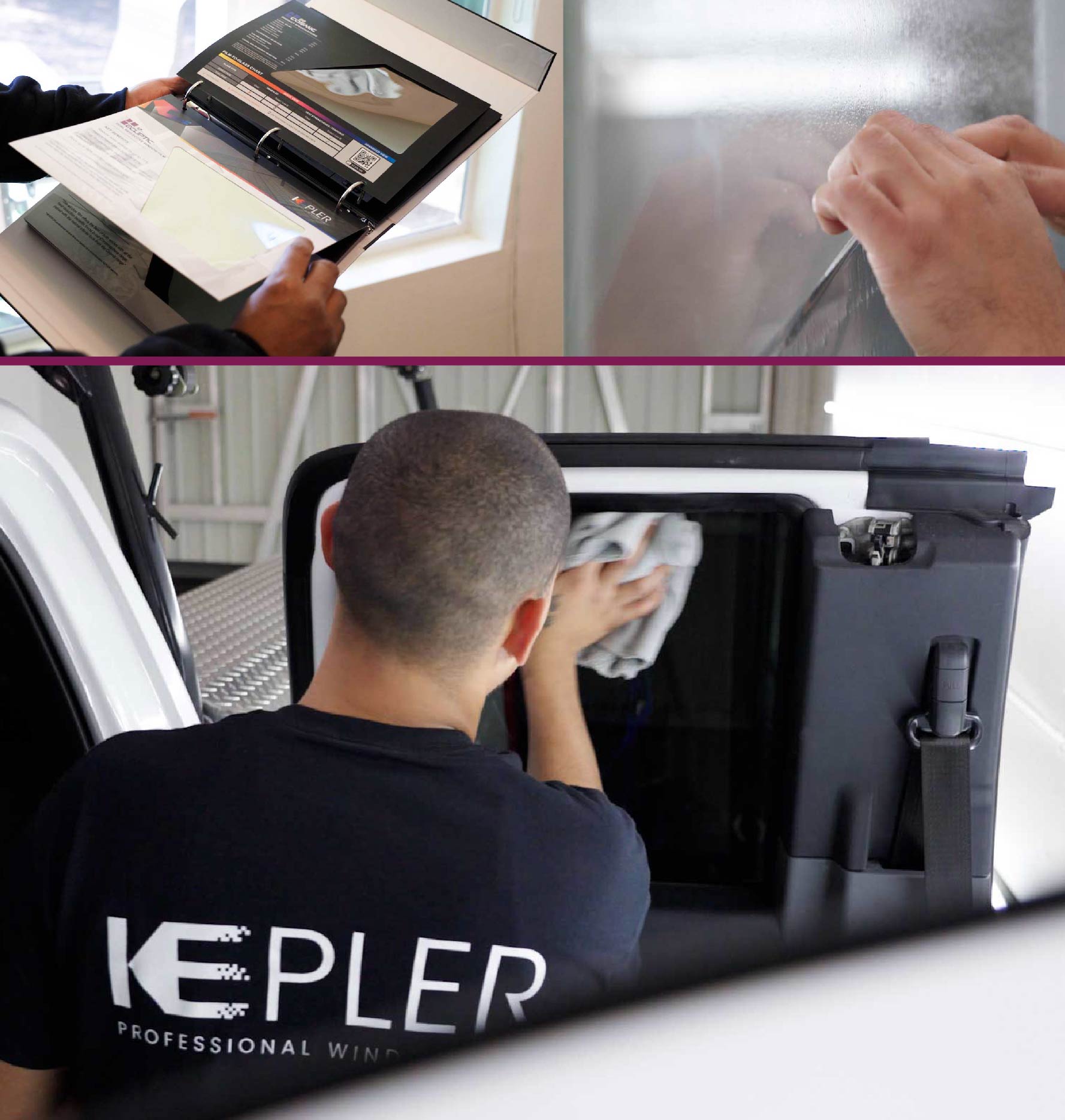 Kepler Dealer Installing Automotive Window Tint in California