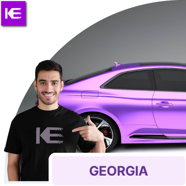 Professional Car Window Tinting Georgia Specialist in Action